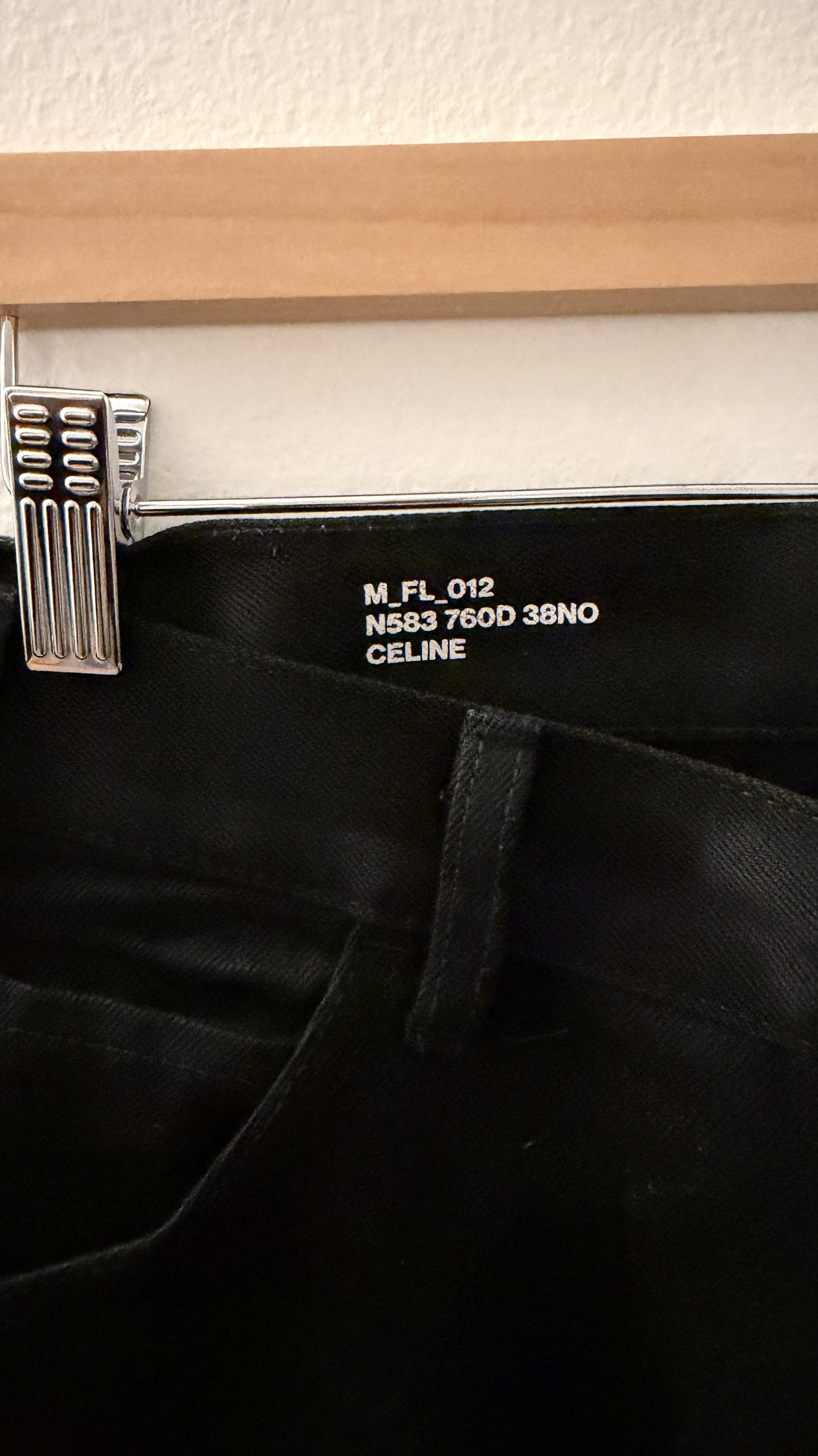 Celine Hedi Era Raw Flared Jeans Size US 30 / EU 46 - 2 Thumbnail