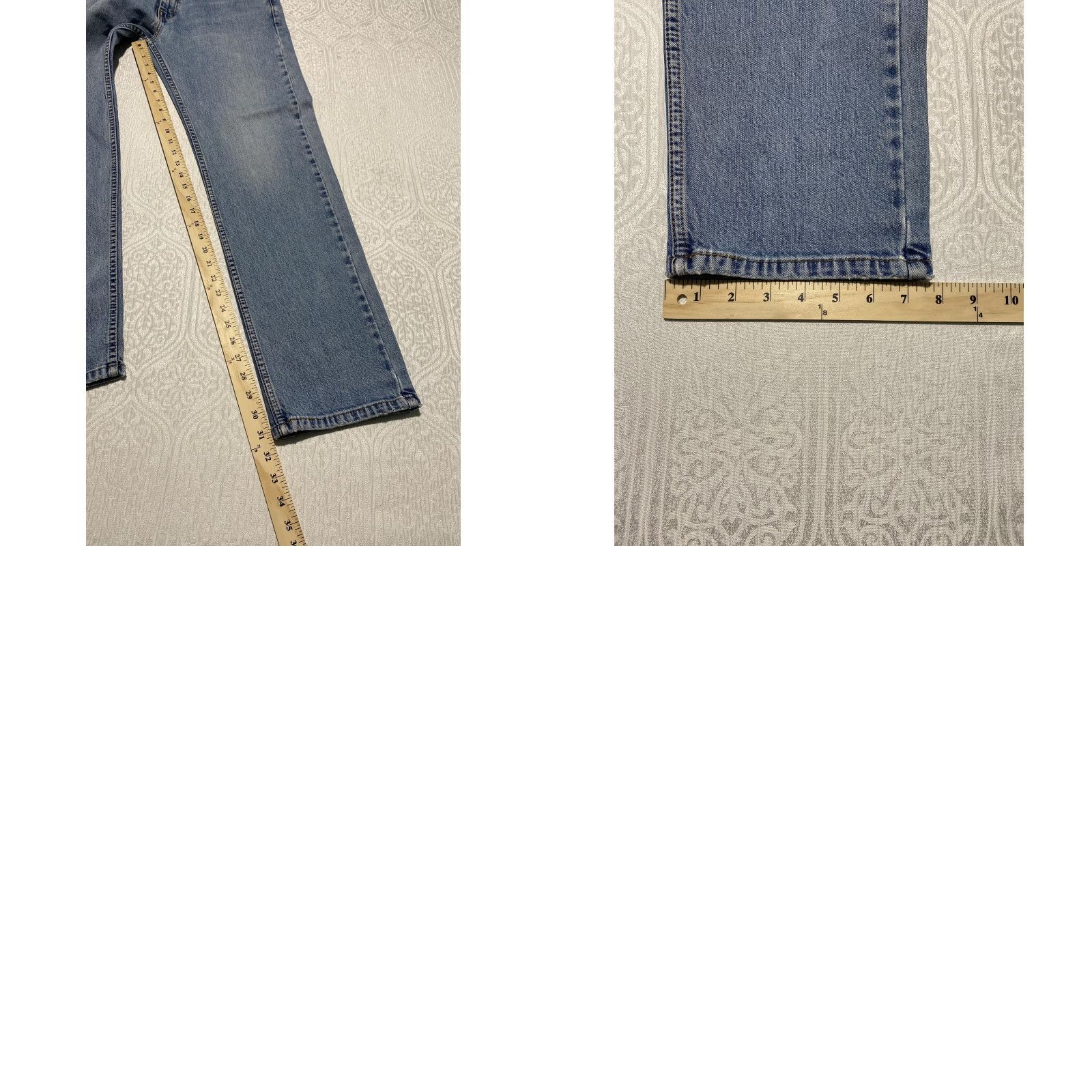 Levi's VINTAGE? No. But Levis 505 Jeans Mens 34x32 Blue Medium Wash Straight Leg Zip Fly Denim Size US 34 / EU 50 - 8 Thumbnail