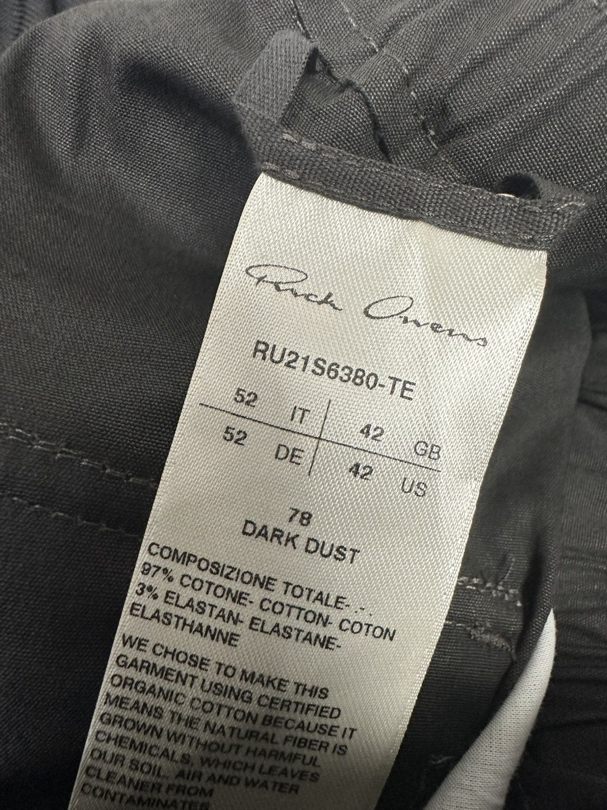 Rick Owens SS21 ‘PHLEGETHON’ Long Drawstring Trousers Size US 36 / EU 52 - 7 Thumbnail
