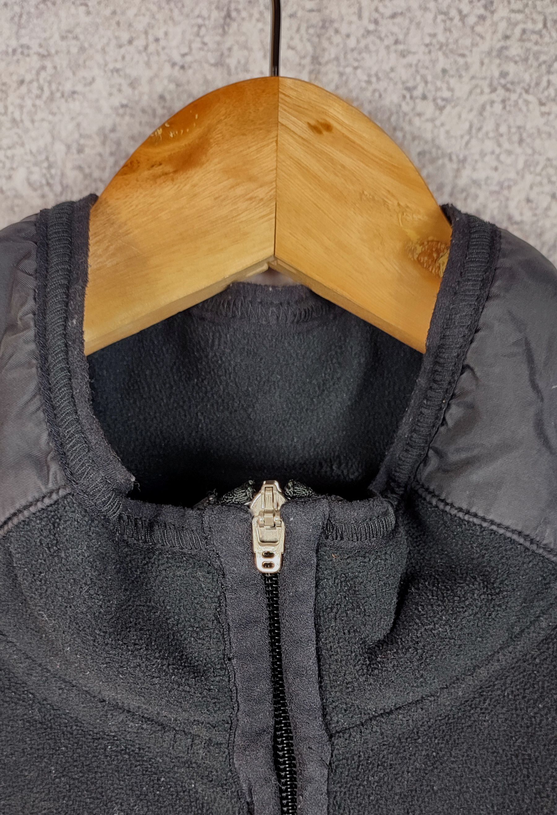 Nike 🔥 Nike Fleece Zip Jacket Vintage Black y2k Therma Fit Size US L / EU 52-54 / 3 - 4 Thumbnail