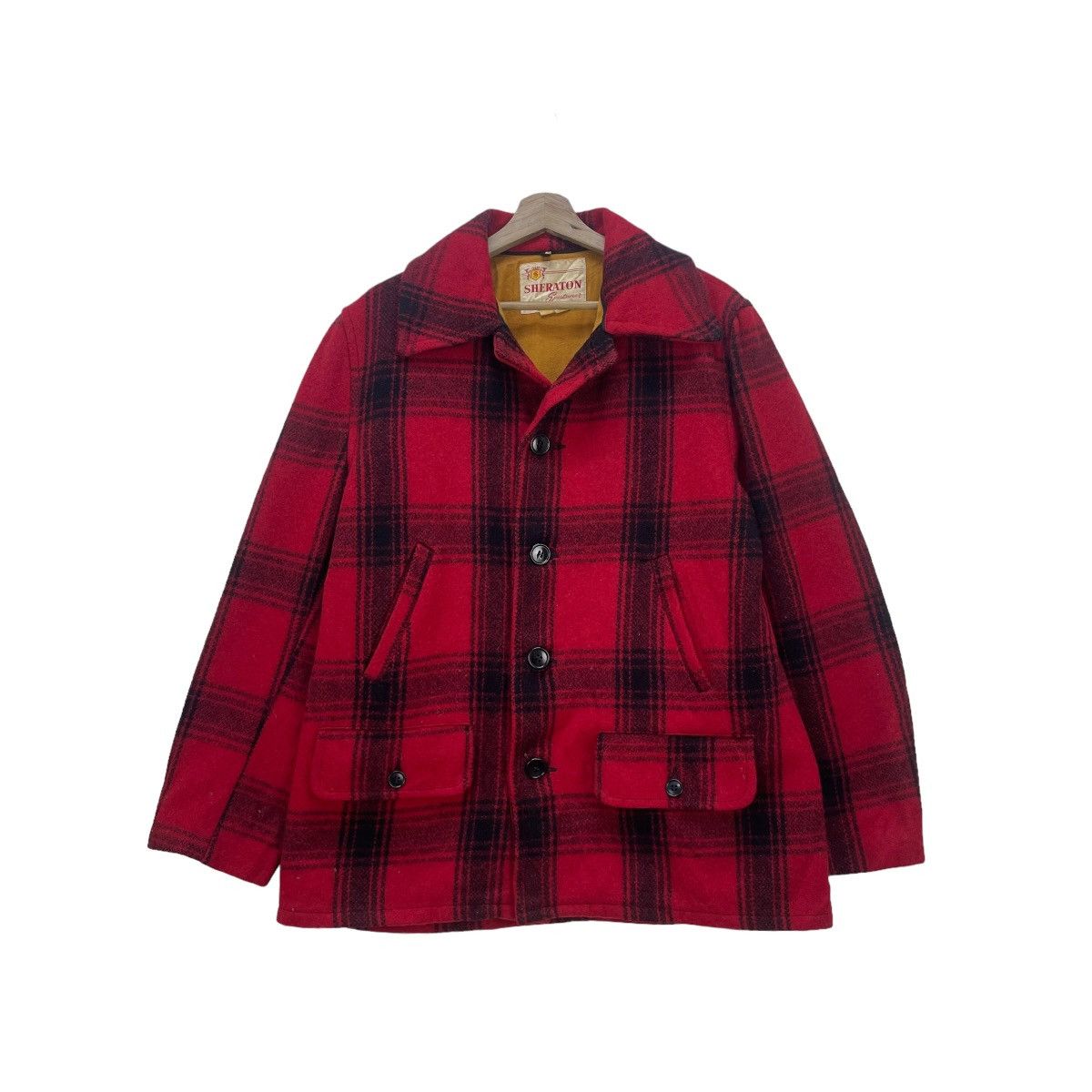 Filson 🔥Vtg 80s Made In Usa Sheraton Tartan Filson Mackinaw Style Size US M / EU 48-50 / 2 - 1 Thumbnail