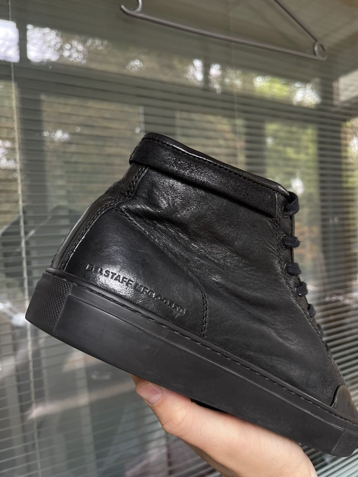 Belstaff × Vintage Luxury high top sneakers leather Belstaff Size US 8 / EU 41 - 3 Thumbnail