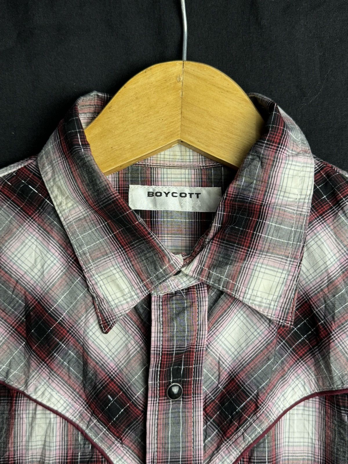 If Six Was Nine × Japanese Brand × Le Grande Bleu (L.G.B.) 2000s Westren Boycott Shirt Semanticdesign Tornado style Size US M / EU 48-50 / 2 - 6 Thumbnail
