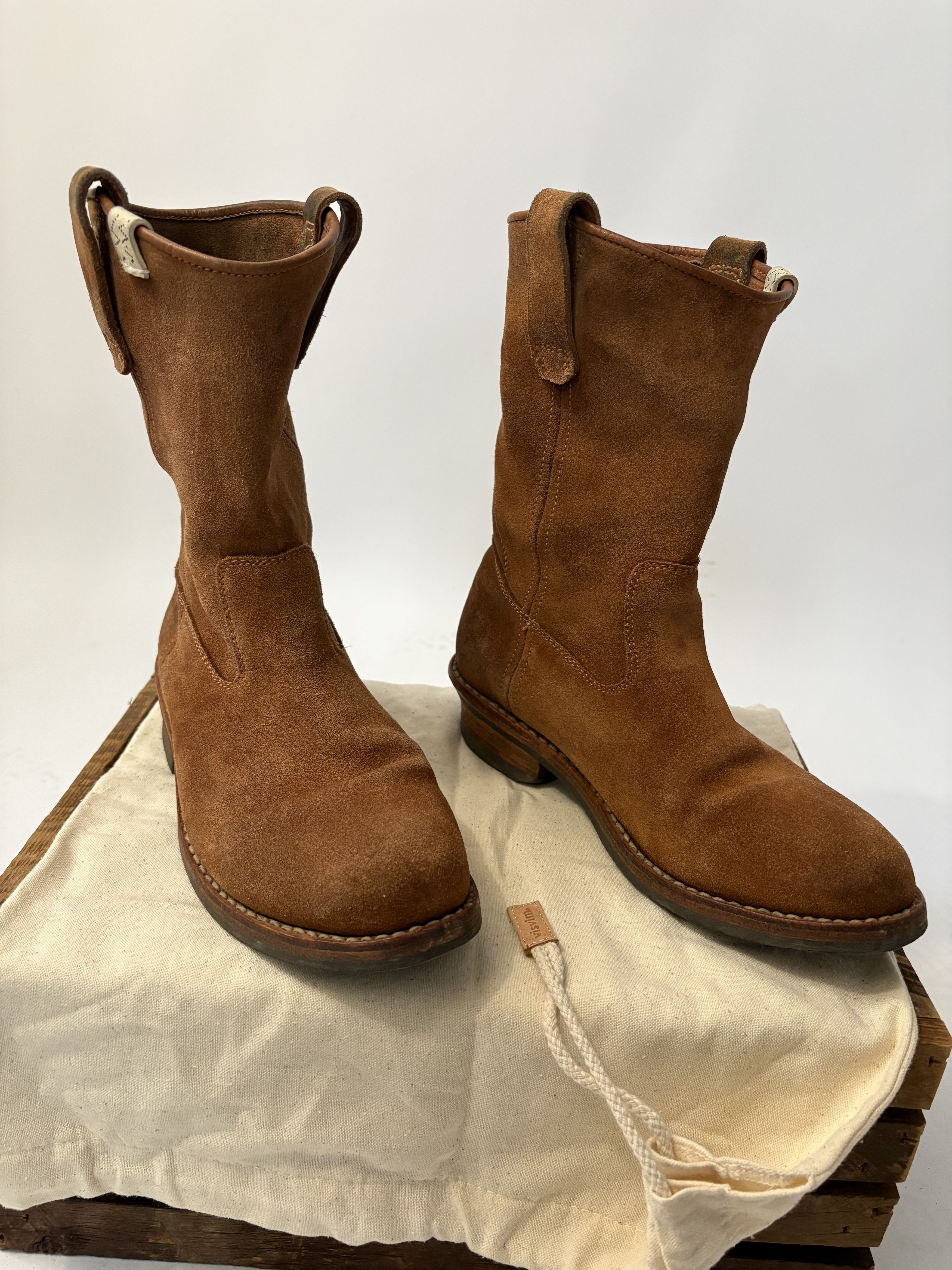Visvim Wabanaki Blanket Folk Boots - FW11 | Grailed