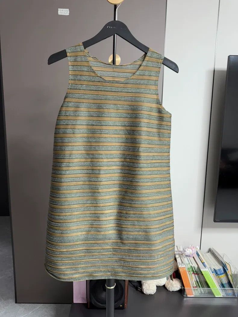 Issey Miyake Issey Miyake Courtyard Jacquard Dress Size L / US 10 / IT 46 - 1 Thumbnail