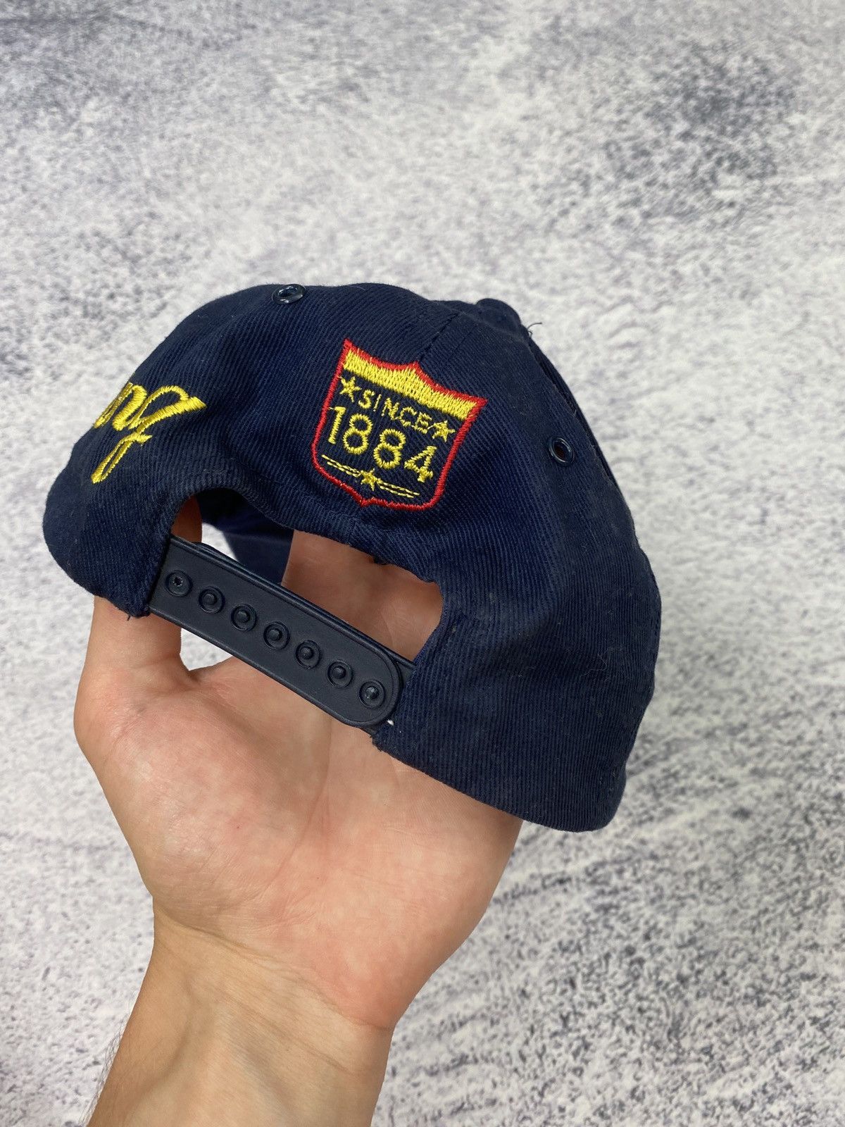 Breitling × Vintage Vintage Breitling Embroidered Logo Adjustable Cap Hat Size ONE SIZE - 5 Thumbnail