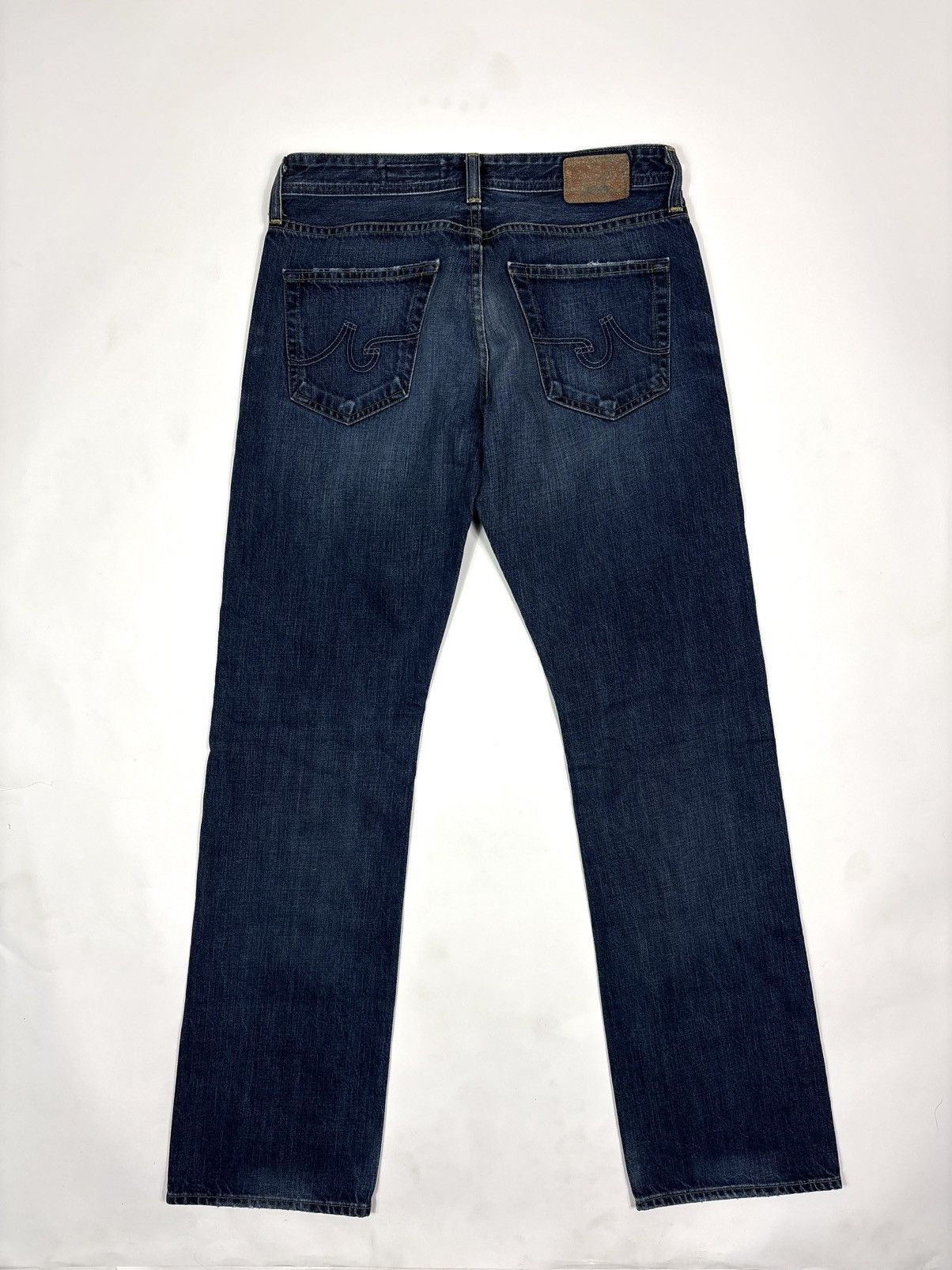 Japanese Brand Vintage 2000s AG Jeans The Protégé Cut Denim – Size 31x34 Size US 32 / EU 48 - 4 Thumbnail