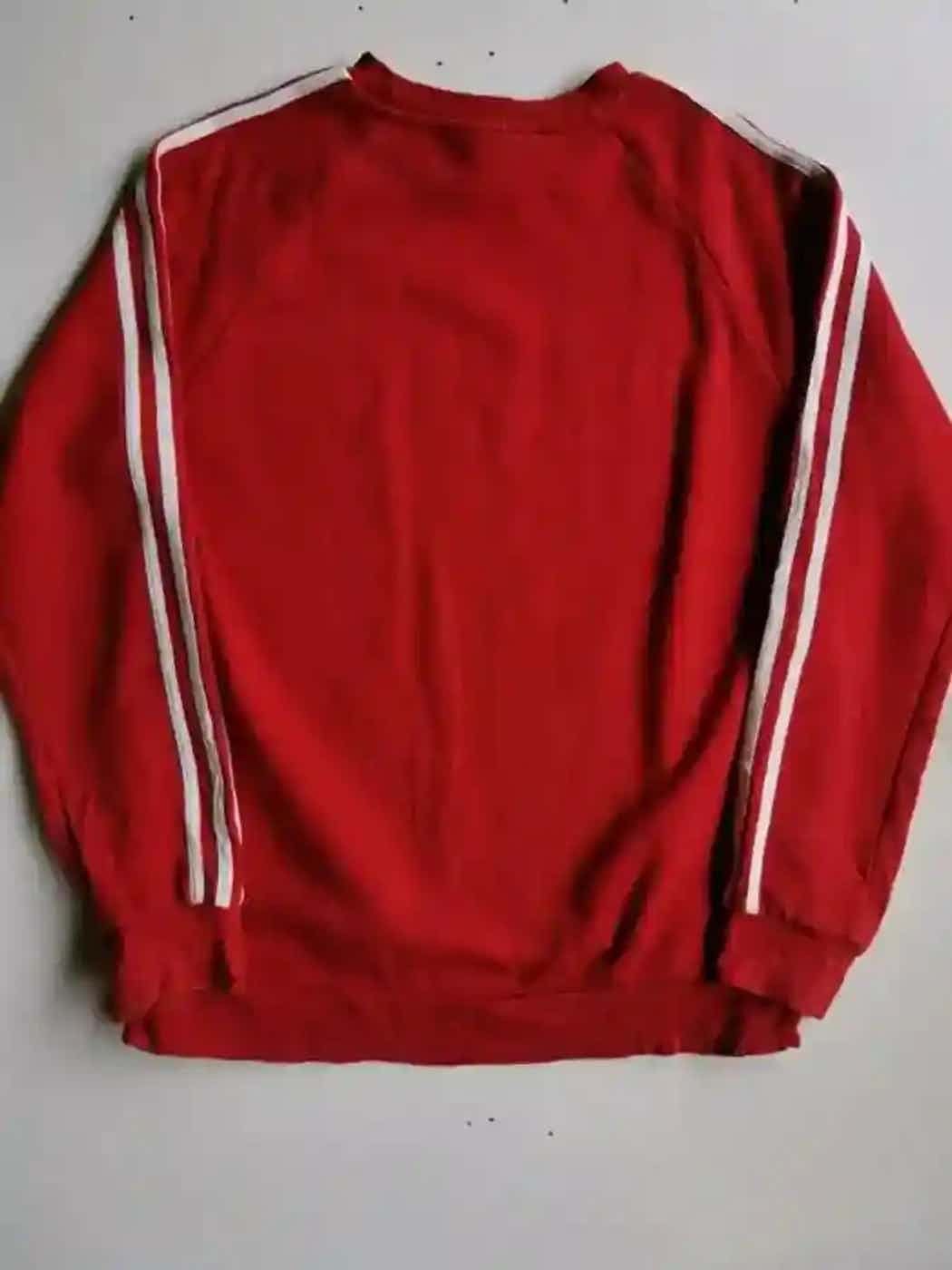 Adidas Vintage Adidas 3 stripes Sweatshirt Size US L / EU 52-54 / 3 - 4 Thumbnail