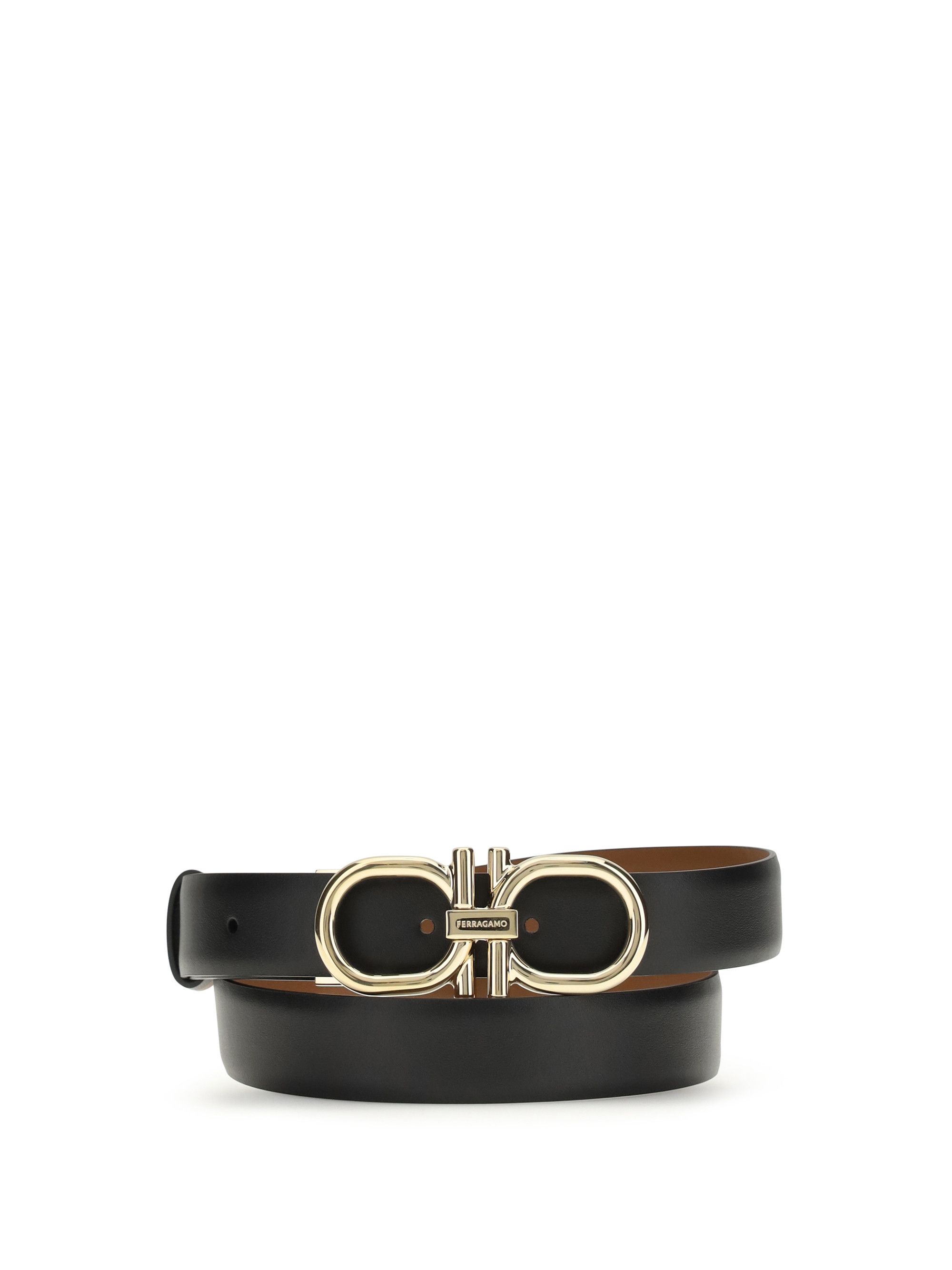 Salvatore Ferragamo Adjustable and reversible Gancini Belt Size ONE SIZE - 1 Thumbnail