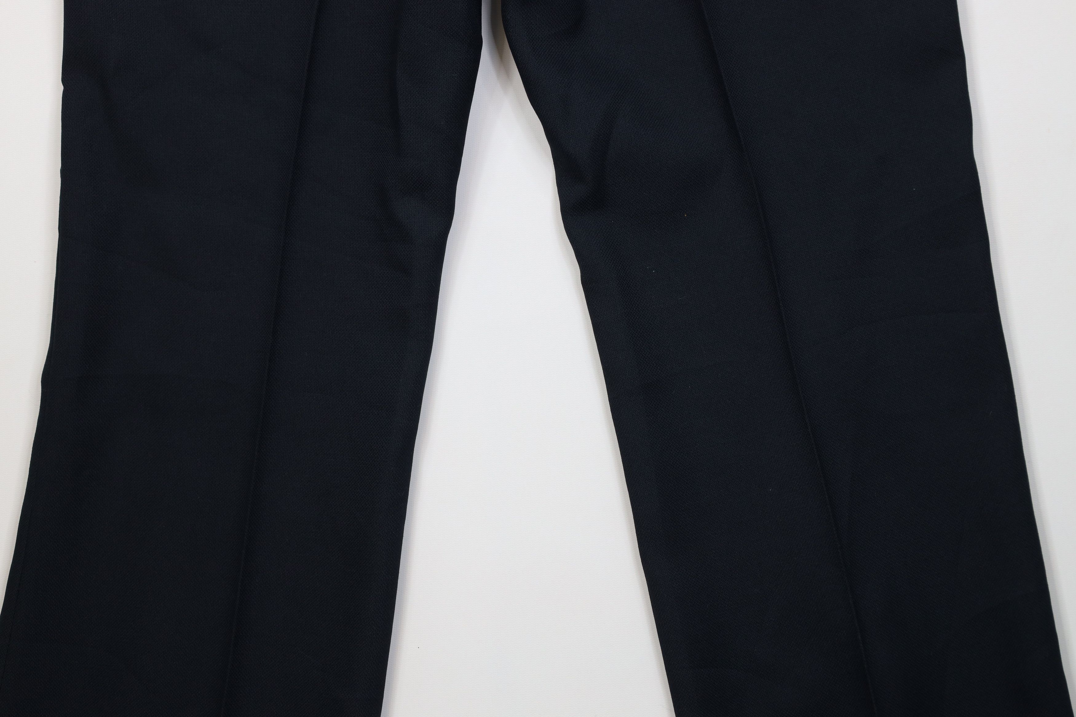 Vintage Vintage 70s Streetwear Wide Leg Chino Pants Navy Blue USA Size US 36 / EU 52 - 10 Thumbnail