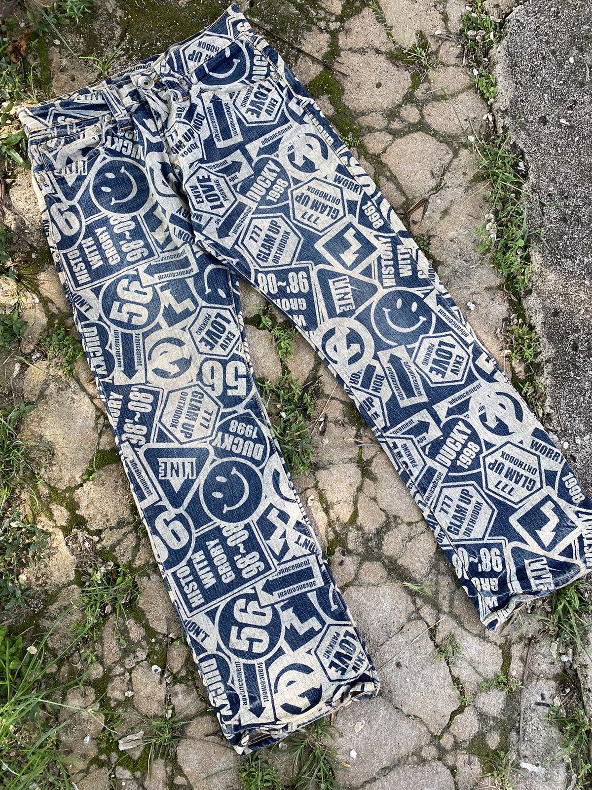 Japanese Brand 🔥 Rare 🔥 Vintage Japanese Brand Co&Lu Overprint Size US 30 / EU 46 - 2 Thumbnail