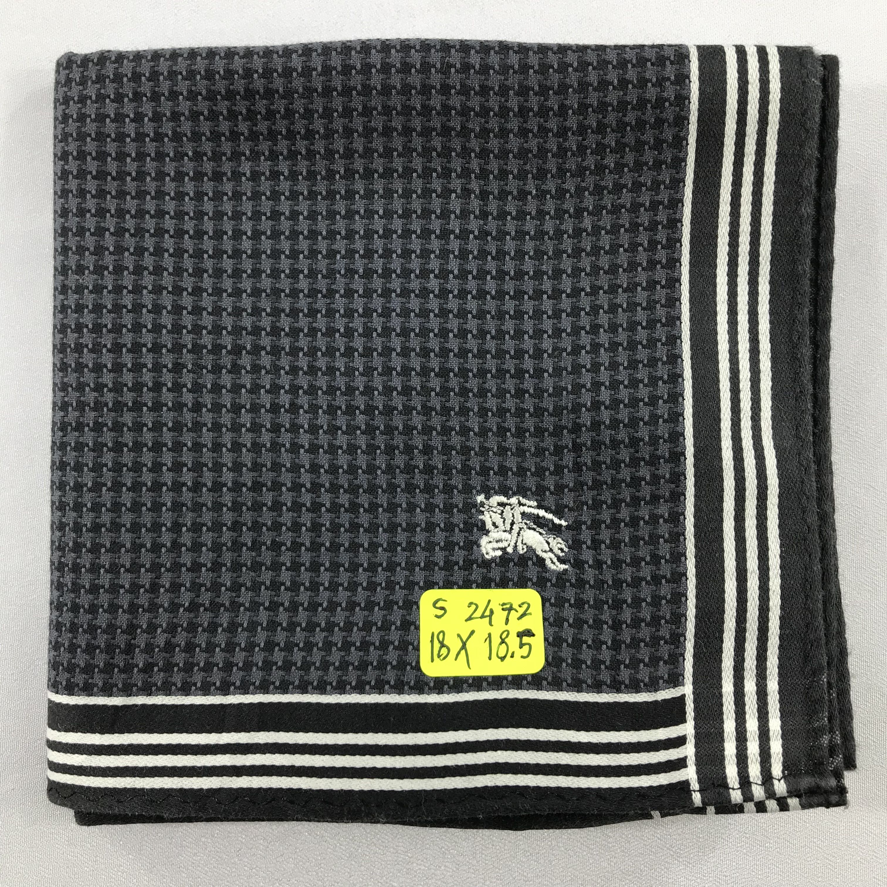 Burberry × Vintage Burberry Bandana / Handkerchief / Neckerchief - S2472 Size ONE SIZE - 5 Thumbnail