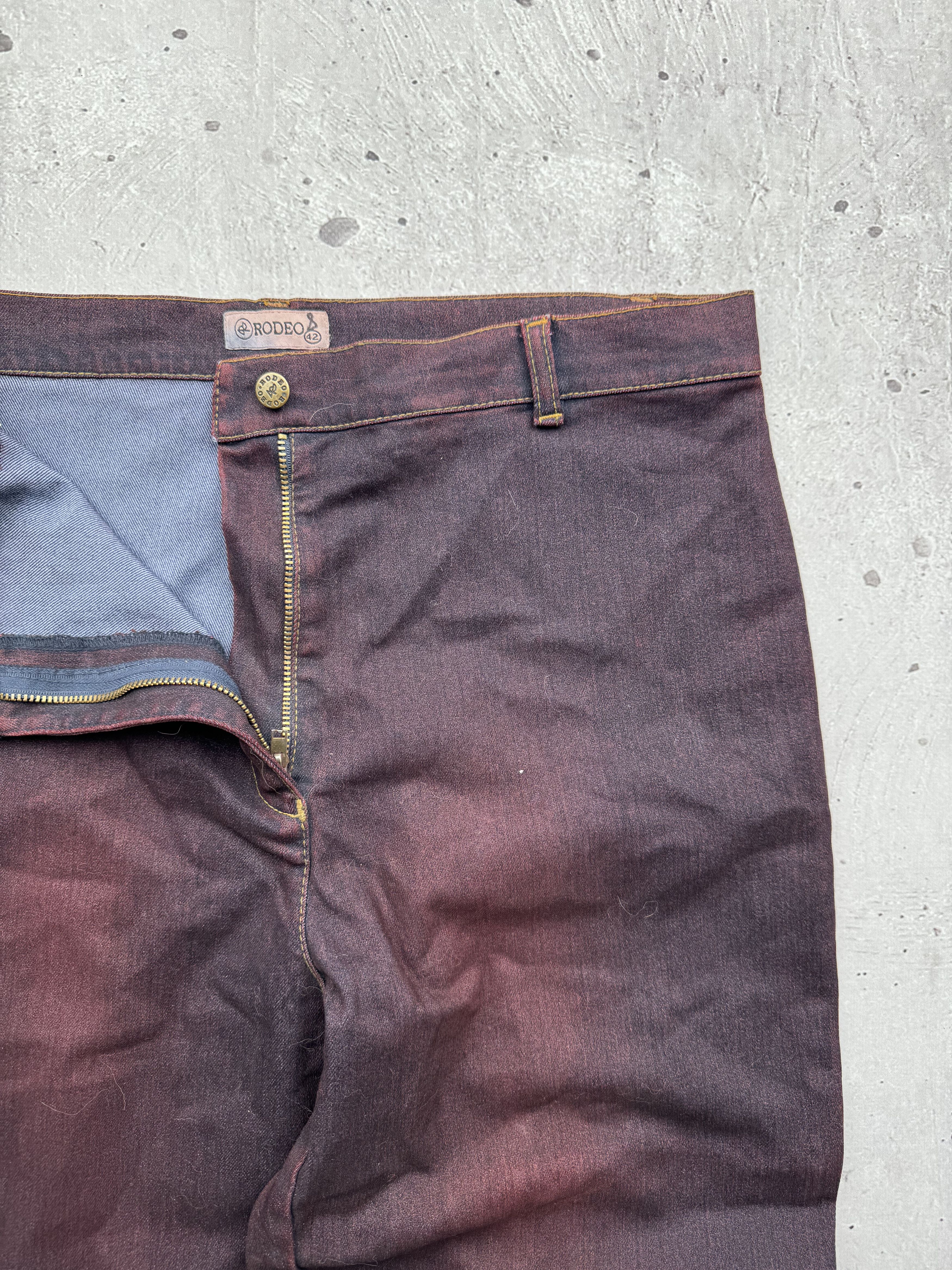 Japanese Brand × Vintage Vintage Flared Rodeo Jeans Size 28" / US 6 / IT 42 - 4 Thumbnail