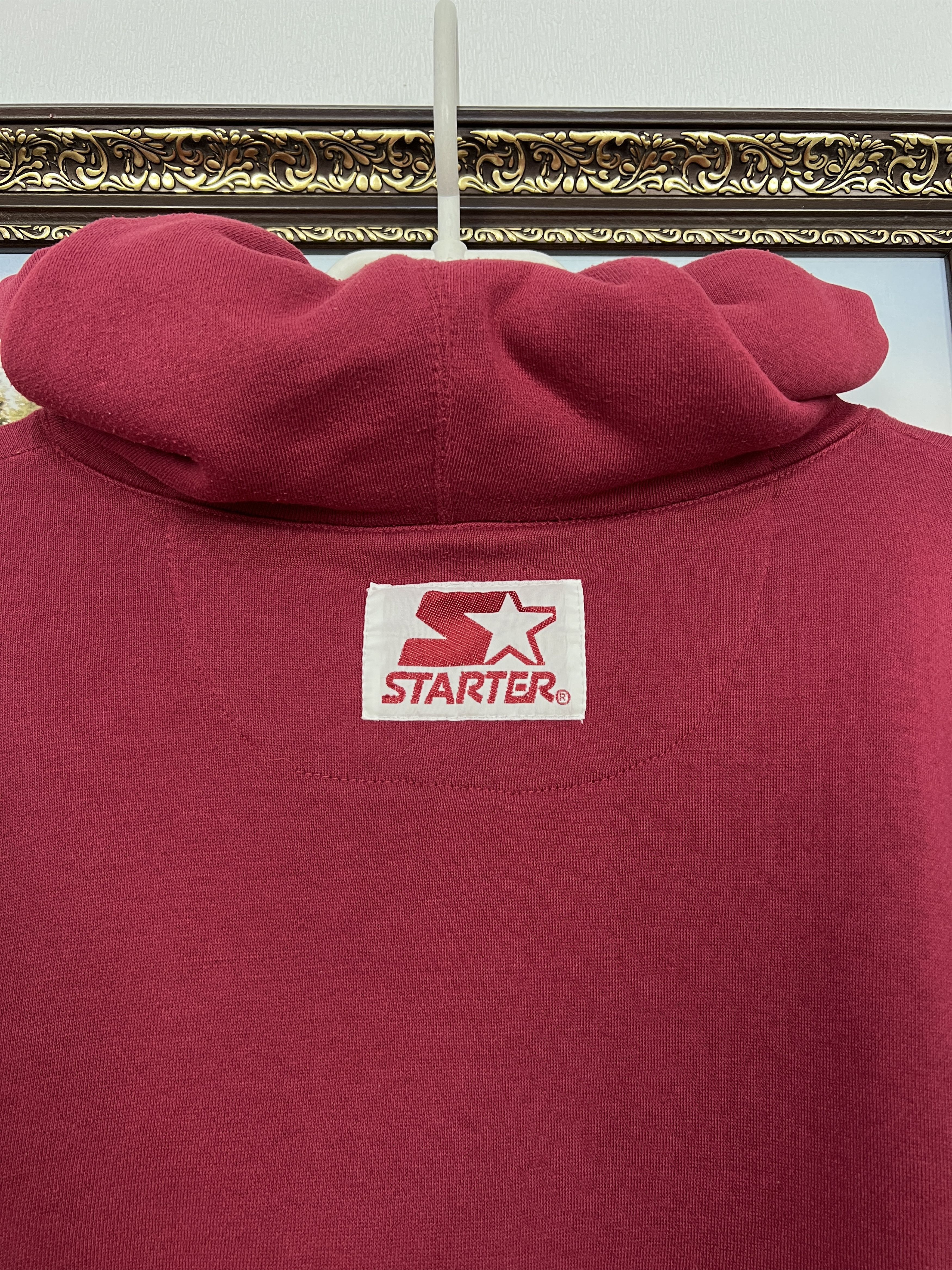 Starter Vintage 90's Starter Redskins Commanders Hoodie Mens NFL Size US L / EU 52-54 / 3 - 13 Thumbnail