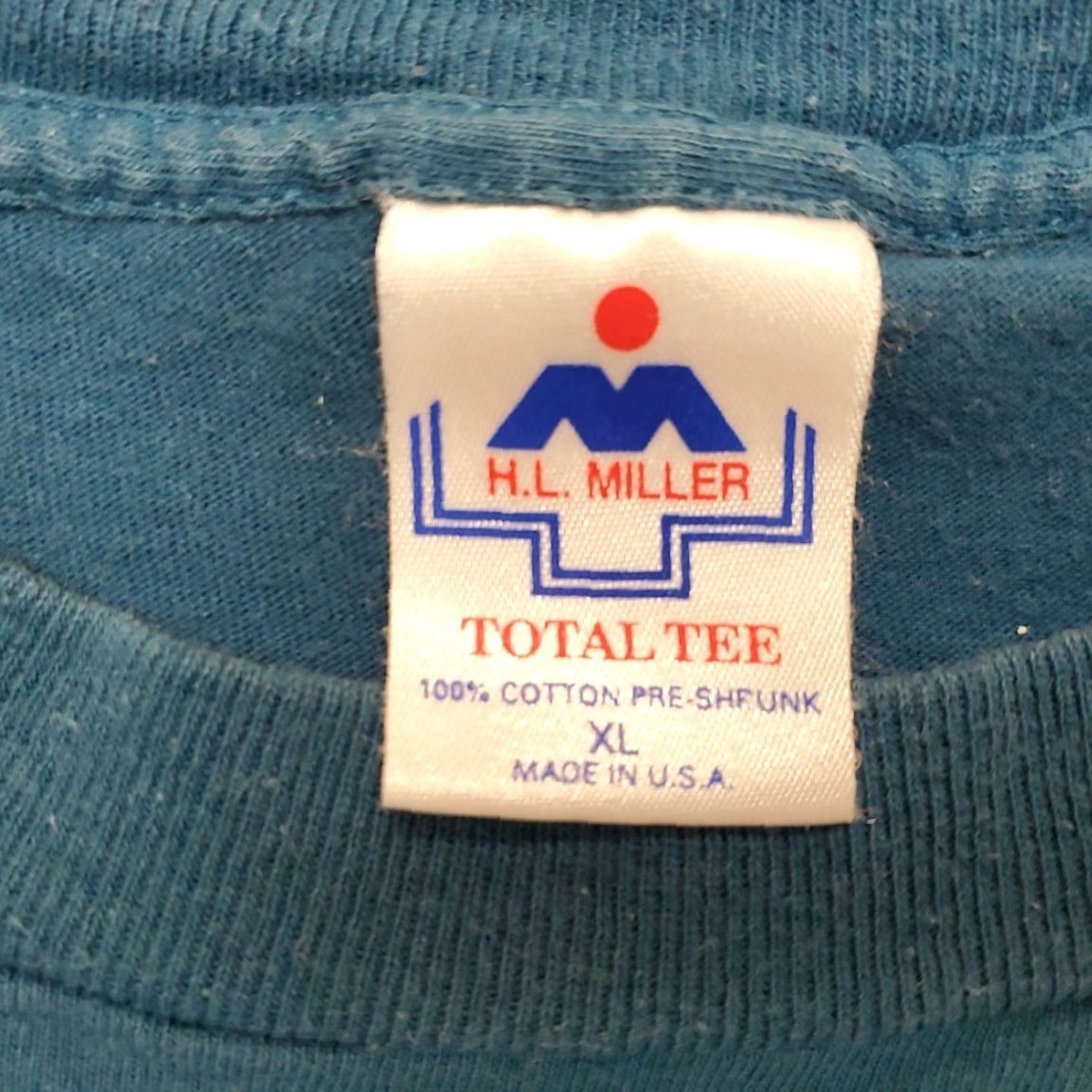 Vintage VTG Glacier Park Shirt Mens XL Teal Bald Eagle Single Stitch 90s Made in USA AOP Size US XL / EU 56 / 4 - 5 Thumbnail