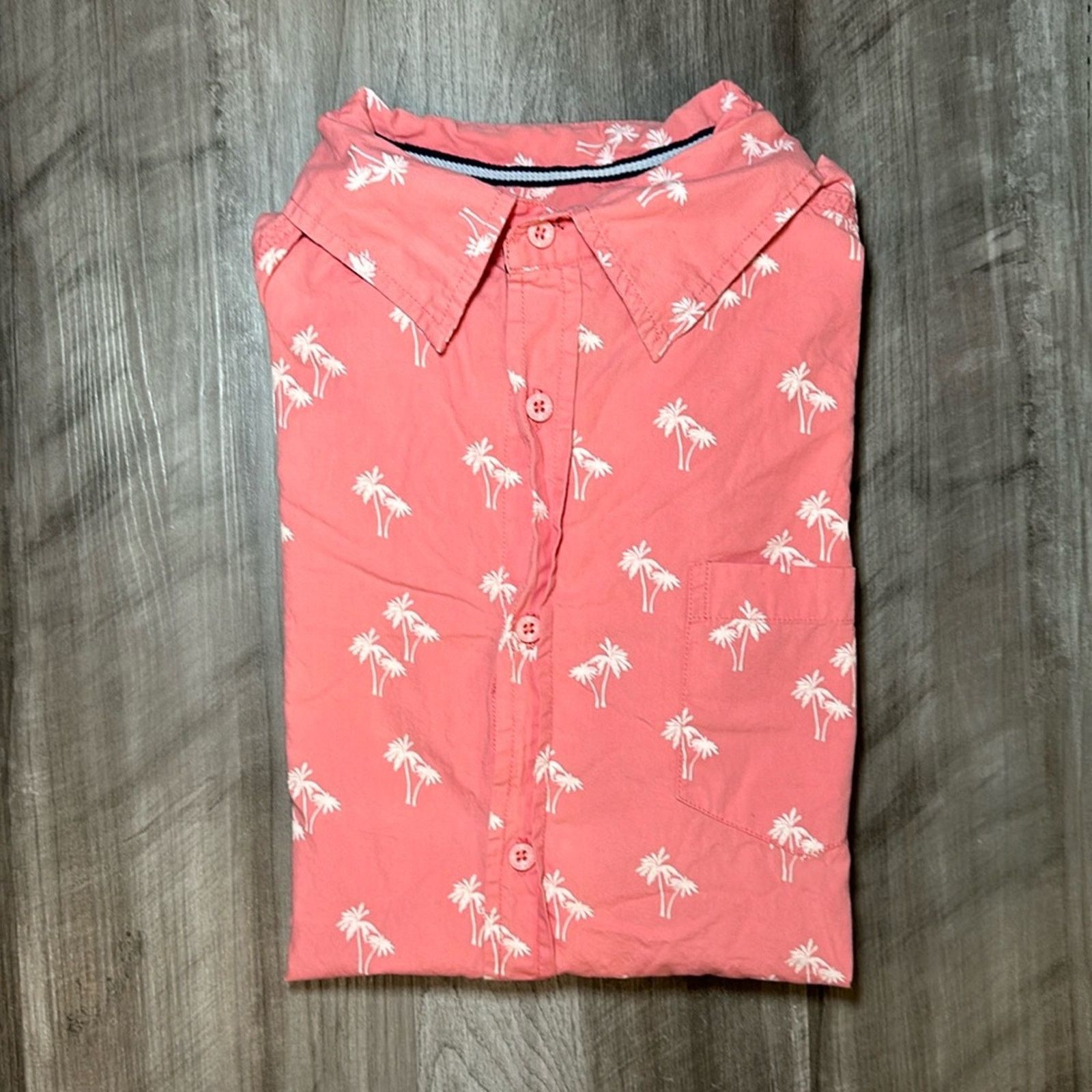 Other Spicy Tuna Palm Trees Short Sleeve Button Down - Large Size US L / EU 52-54 / 3 - 1 Thumbnail