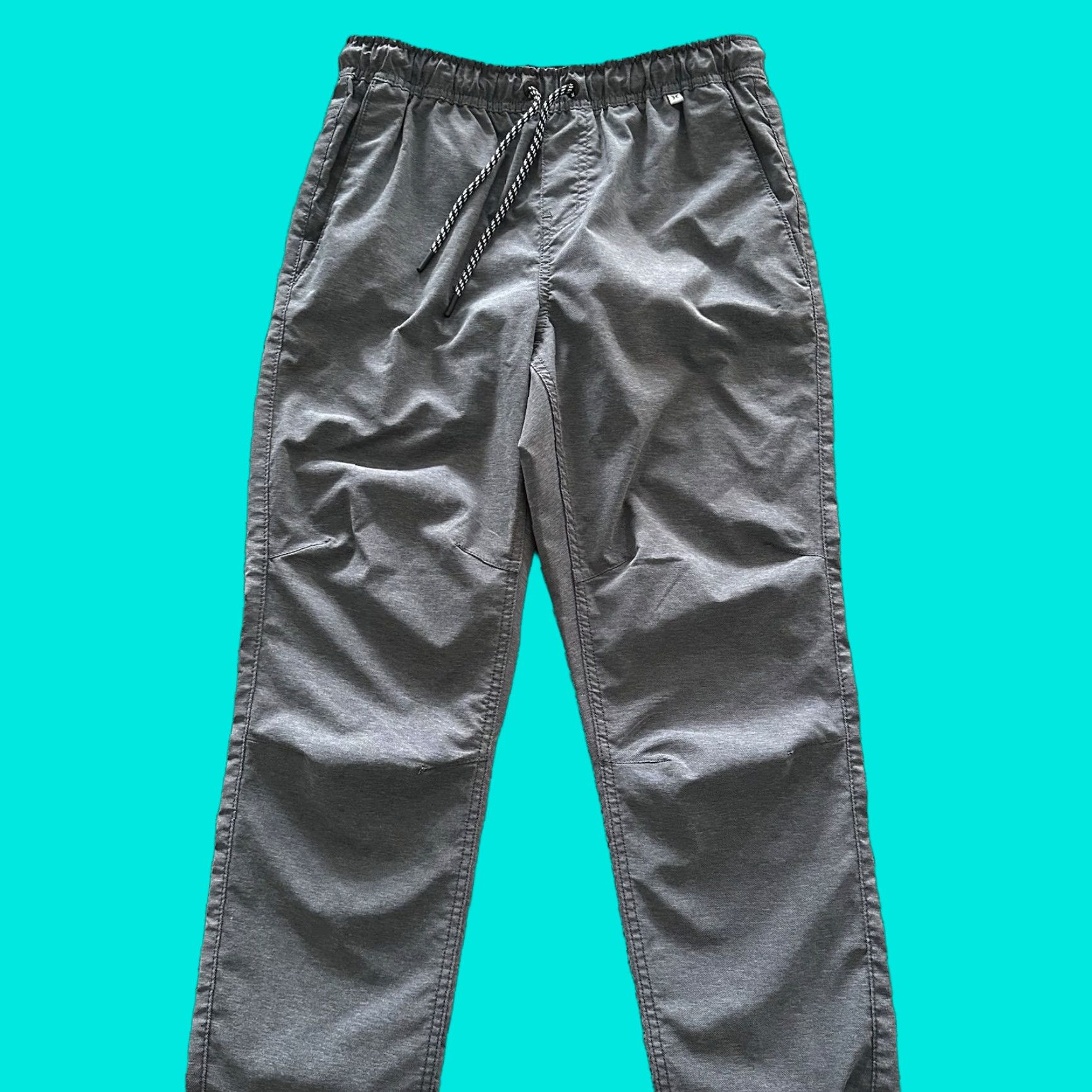 Hurley Hurley Pants Men's S Small Pacer Stretch Twill Jogger Tapered Fit Gray Size US 29 - 1 Thumbnail