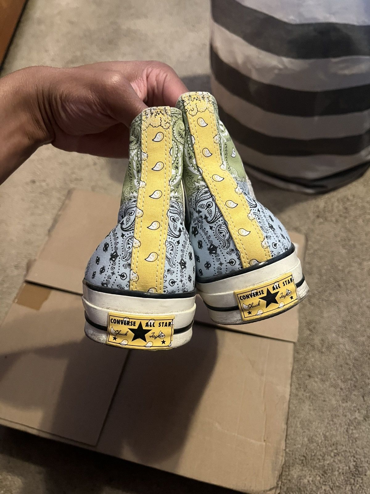 Converse Offspring x Chuck 70 High 'Paisley - Natural Ivory' Size US 10 / EU 43 - 5 Thumbnail
