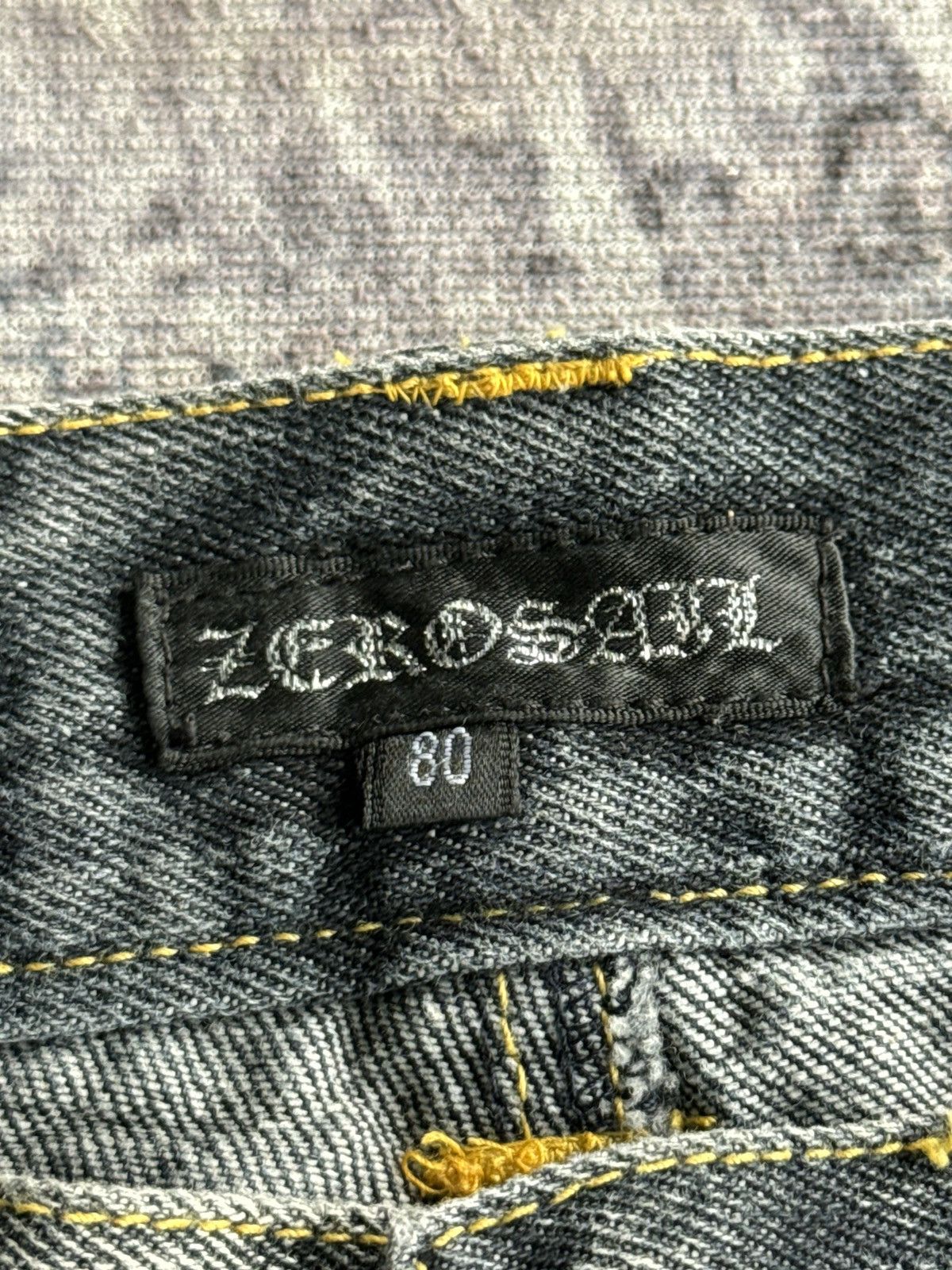 Japanese Brand Y2K Vintage Zerosail Punk Cargo Flared Denim / ifsixwasnine Size US 30 / EU 46 - 10 Thumbnail