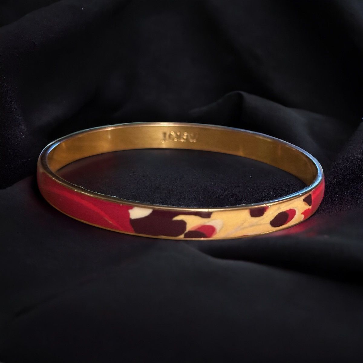 J.Crew J. Crew colorful print enamel bangle bracelet Size ONE SIZE - 1 Thumbnail