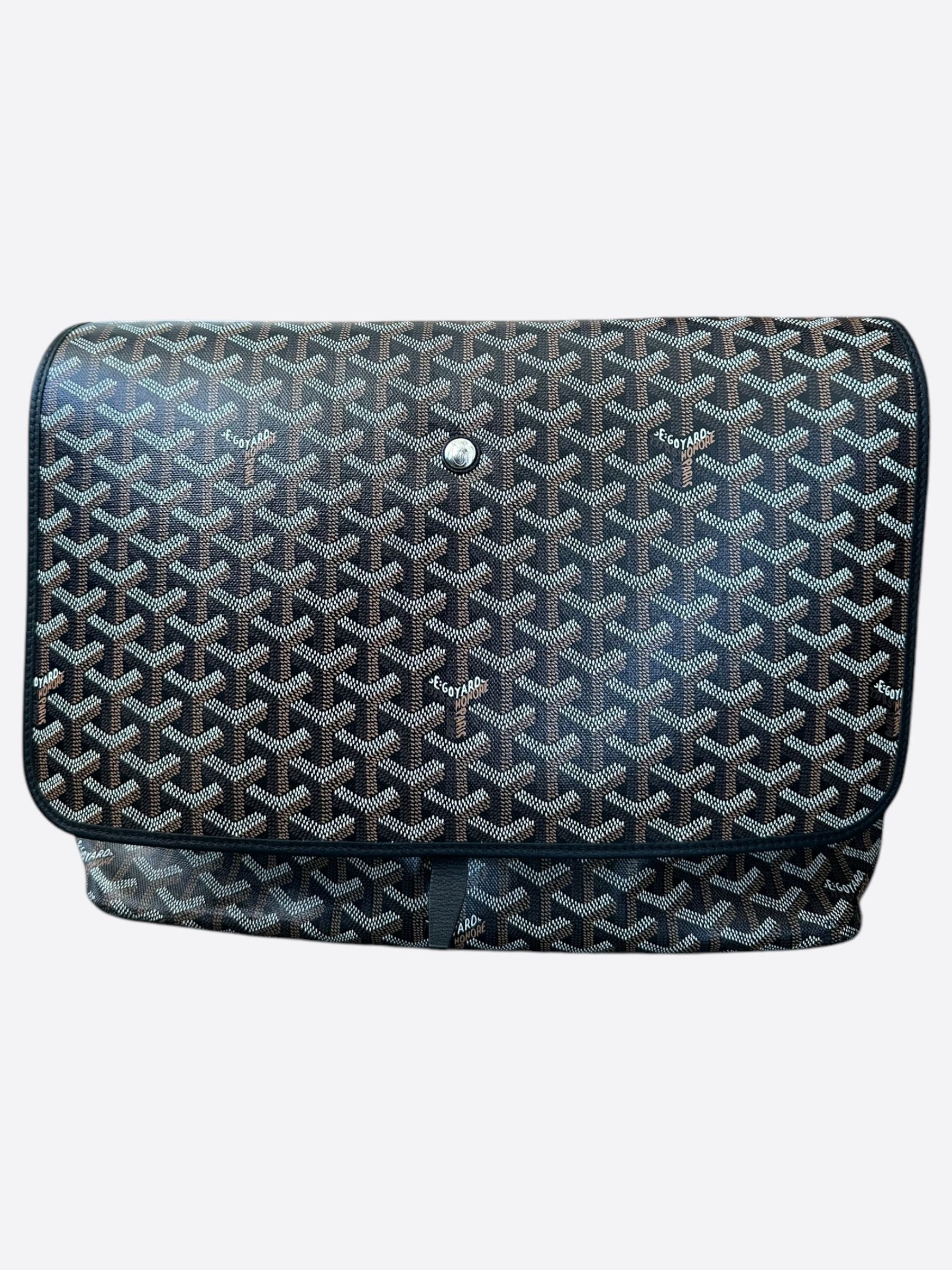 Goyard Goyard Black Large Capetin Messenger Bag Size ONE SIZE - 1 Thumbnail