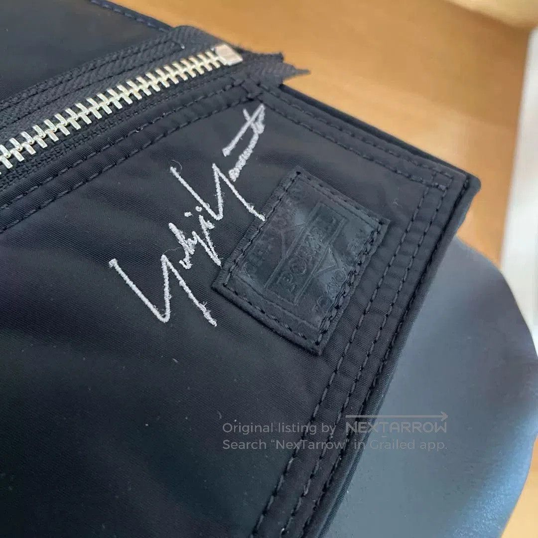 Yohji Yamamoto Yohji Yamamoto x Porter Black Shoulder Bag. Size ONE SIZE - 4 Thumbnail