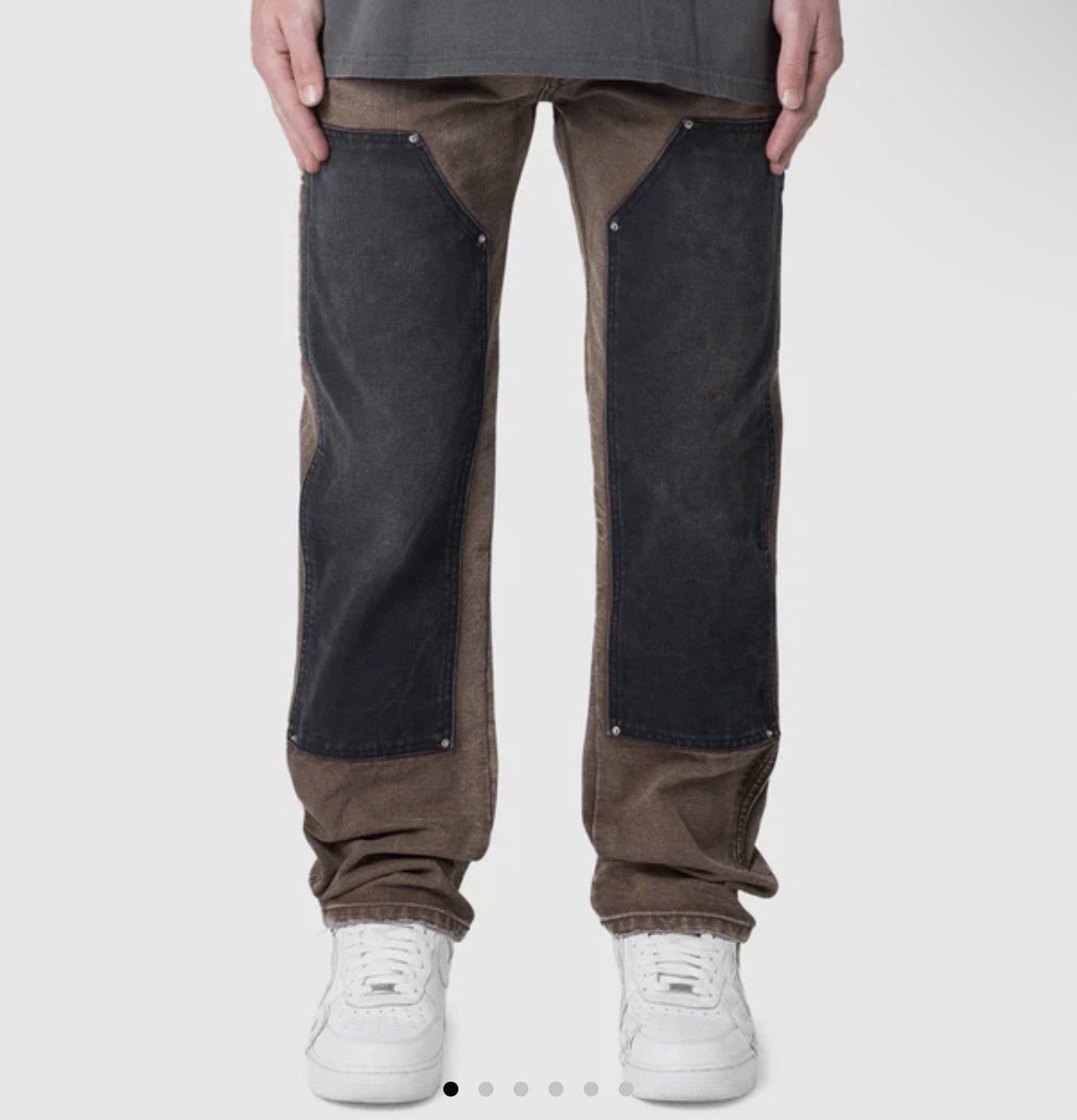 MNML MNML Loose Fit Carpenter Jeans Vintage Wash Size 32x30 Size US 32 / EU 48 - 1 Thumbnail
