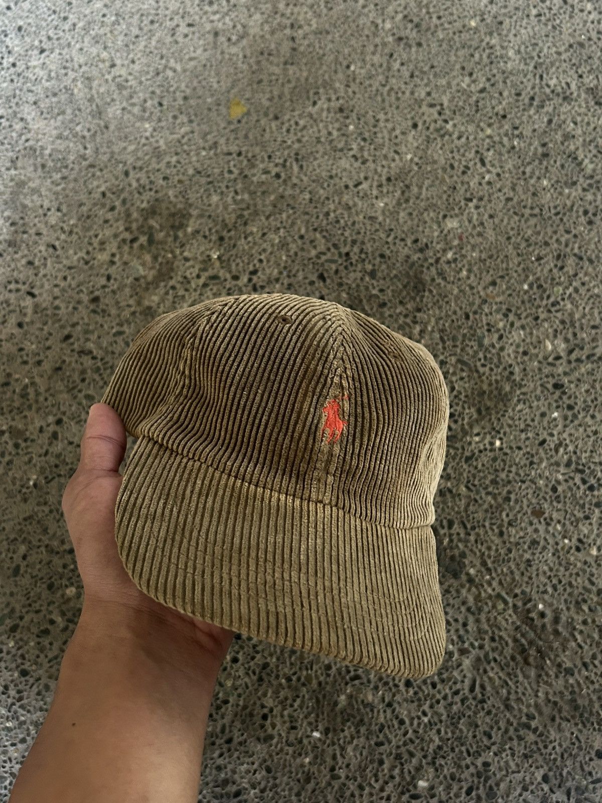 Polo Ralph Lauren Polo Ralph Lauren x Rare Corduroy Chino Ball Cap Size ONE SIZE - 5 Thumbnail