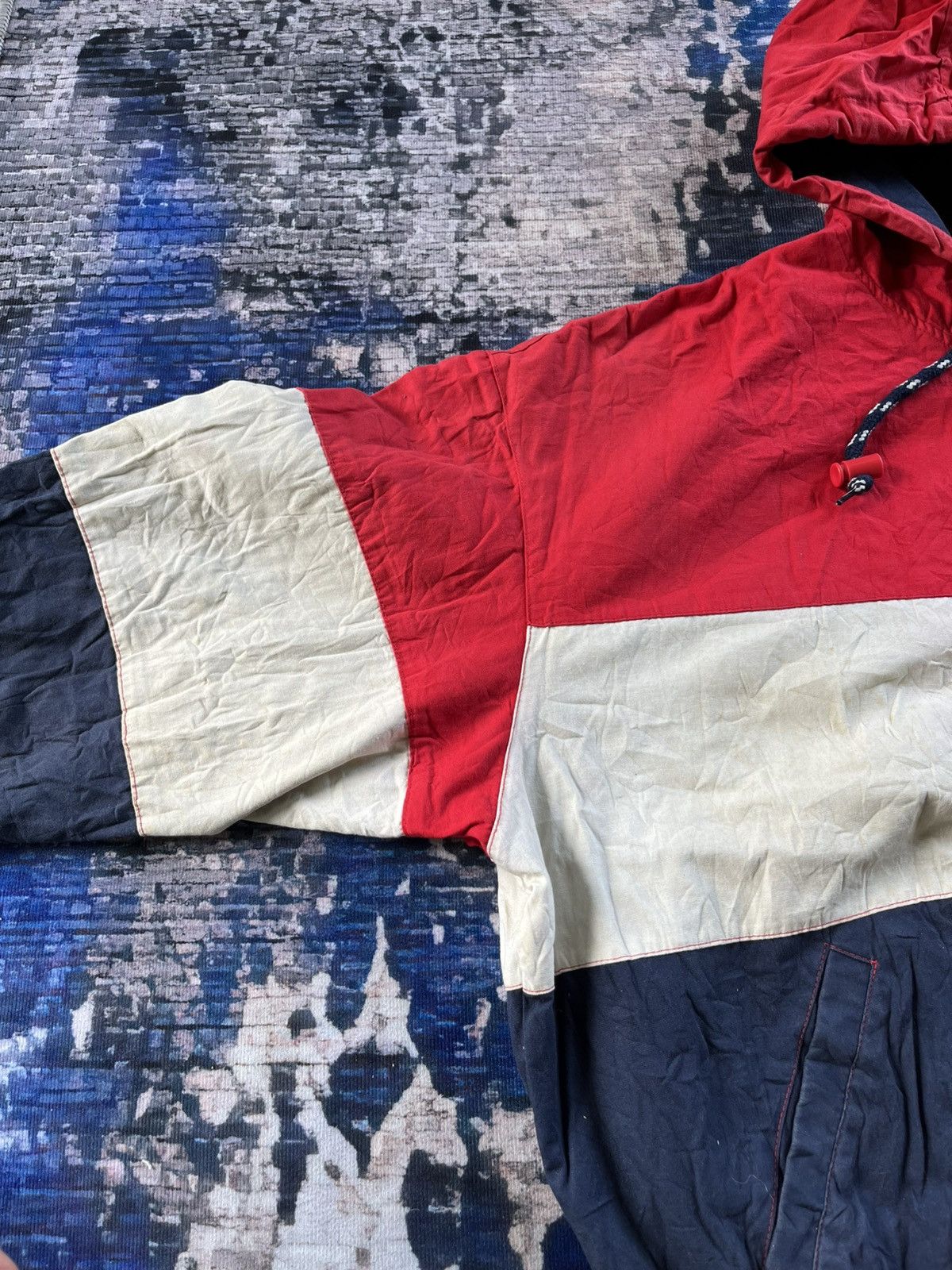 Japanese Brand × Sports Specialties Vintage Fancy Ball Blue Marine Hoodie Jacket 90s Size US L / EU 52-54 / 3 - 5 Thumbnail