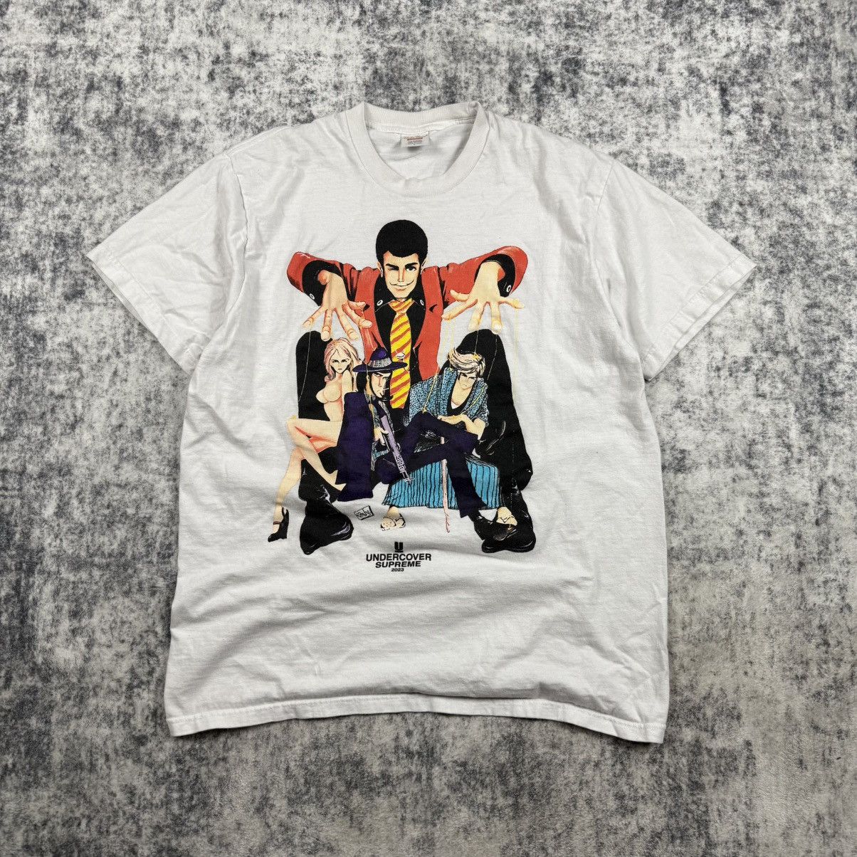 Supreme Supreme & UNDERCOVER Lupin ‘White’ T-Shirt Size US L / EU 52-54 / 3 - 1 Thumbnail