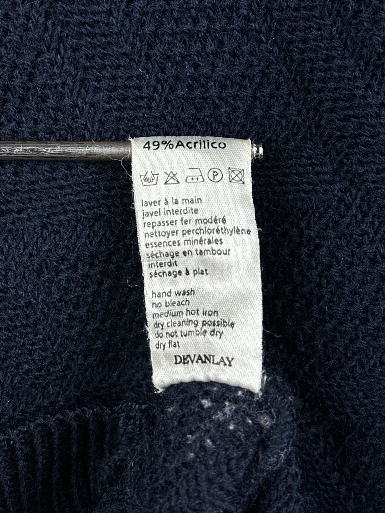 Lacoste Vintage Lacoste Wool Knit Sweater Crewneck Size US XL / EU 56 / 4 - 10 Thumbnail