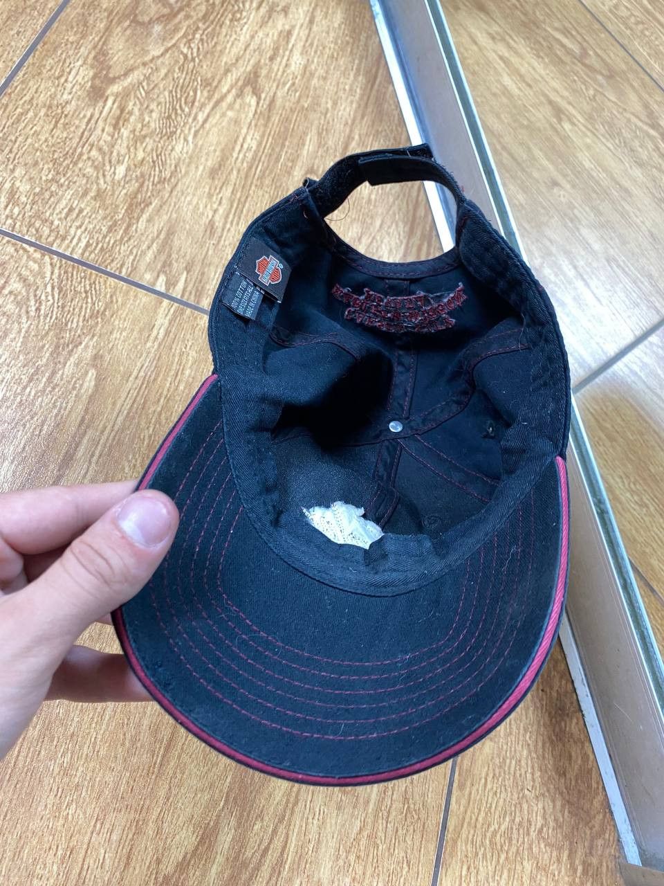 Harley Davidson Distressed Harley Davidson hat Size ONE SIZE - 8 Thumbnail