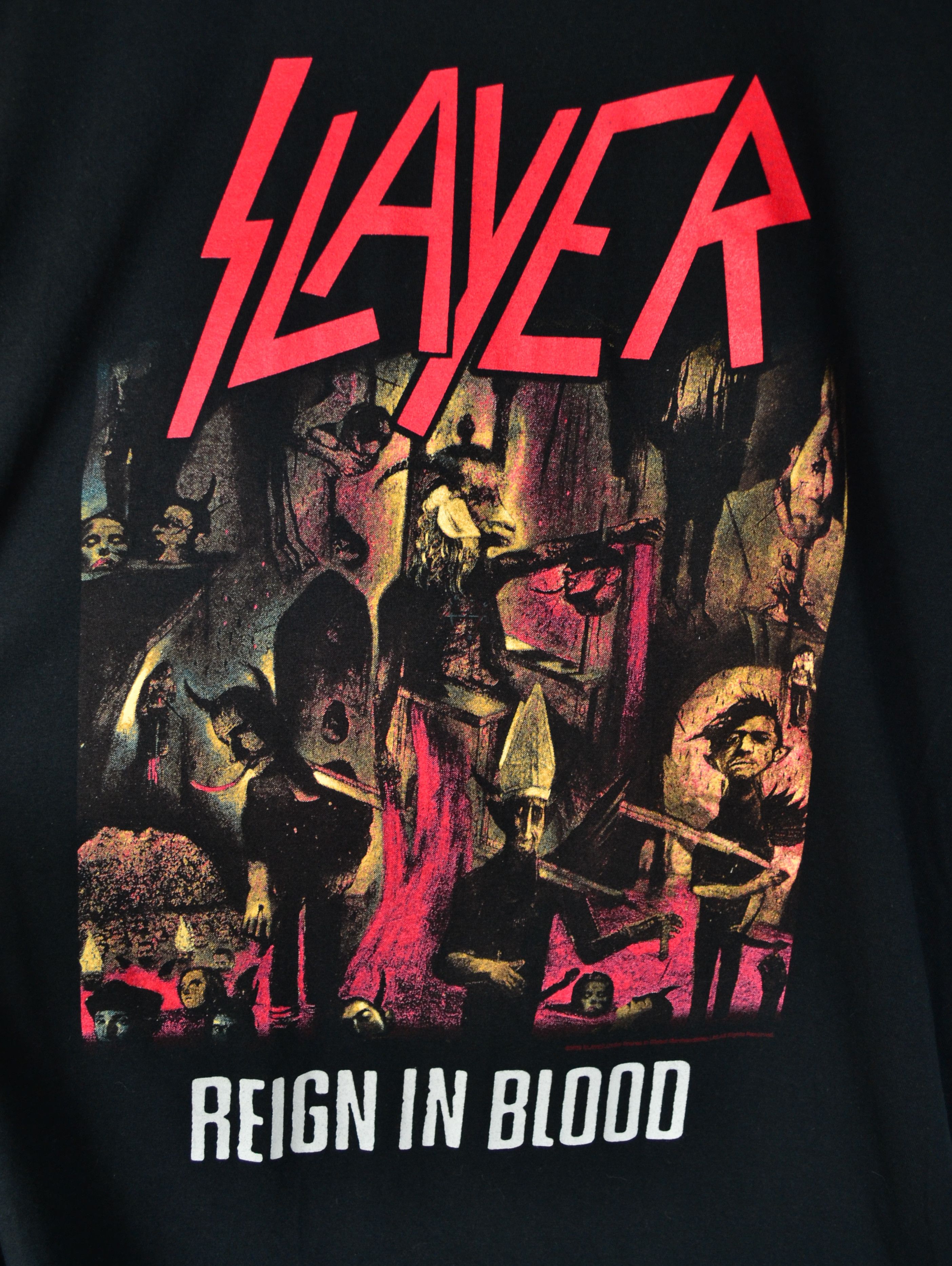 Band Tees × Slayer Slayer Reign in Blood 2009 T-Shirt Band Tees Size US L / EU 52-54 / 3 - 3 Thumbnail