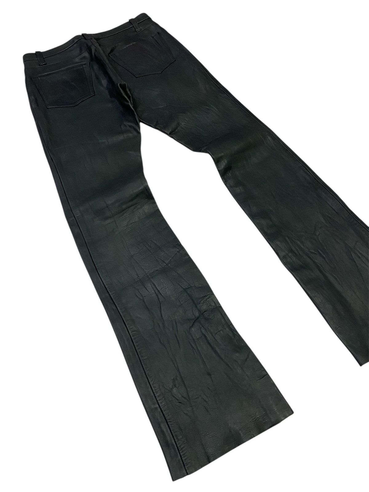 Attachment Attachment Leather Straight Leg Pants Size 28" / US 6 / IT 42 - 22 Thumbnail