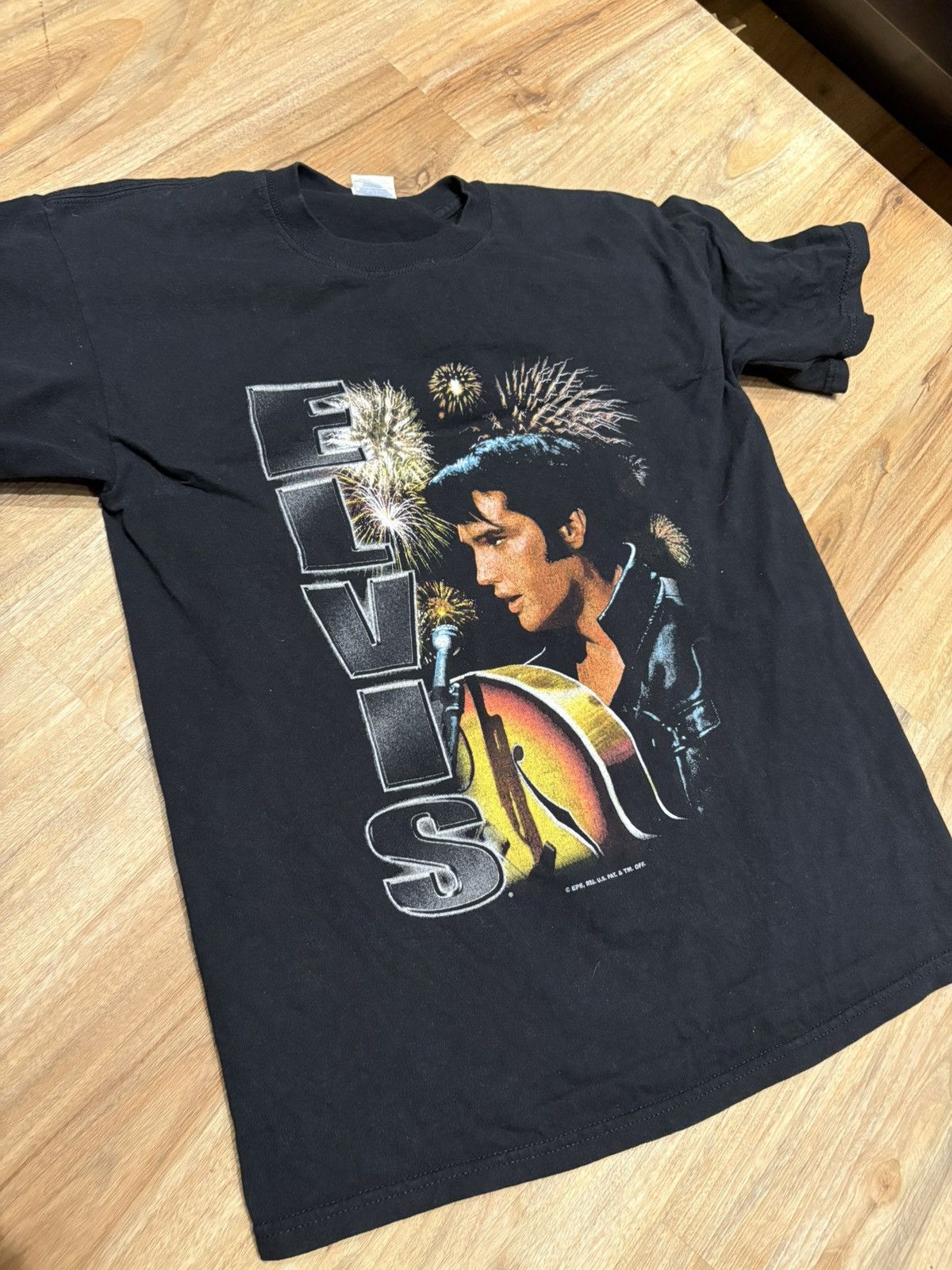 Gildan × Vintage Elvis Presley Vintage T Shirt Size US M / EU 48-50 / 2 - 2 Thumbnail