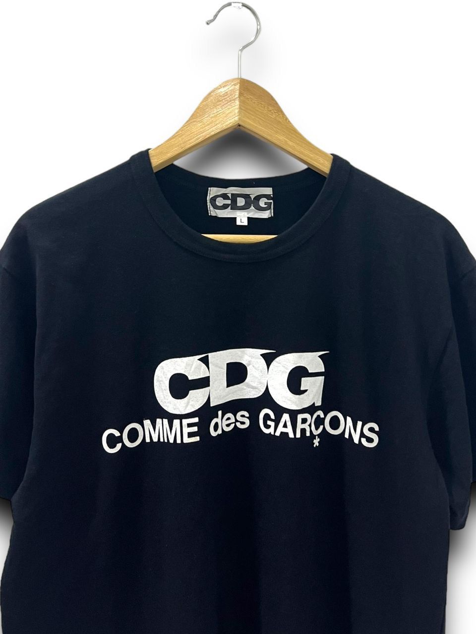Comme des Garcons × Designer × Japanese Brand COMME DES GARCONS SPELL OUT JAPANESE BRAND SHIRT Size US L / EU 52-54 / 3 - 2 Thumbnail