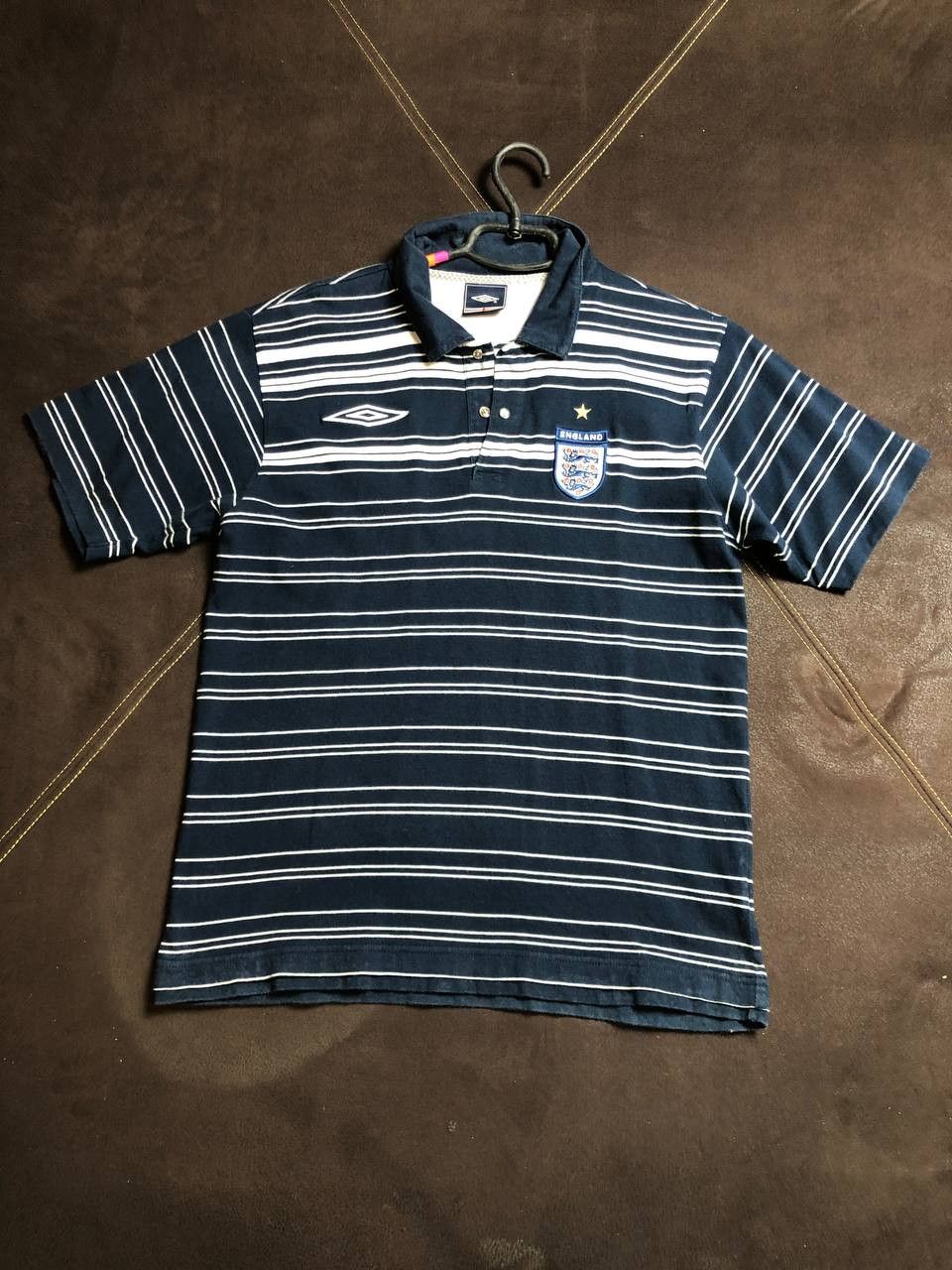 Umbro Vintage England 2004-06 Umbro polo shirt (XL) Size US M / EU 48-50 / 2 - 1 Thumbnail