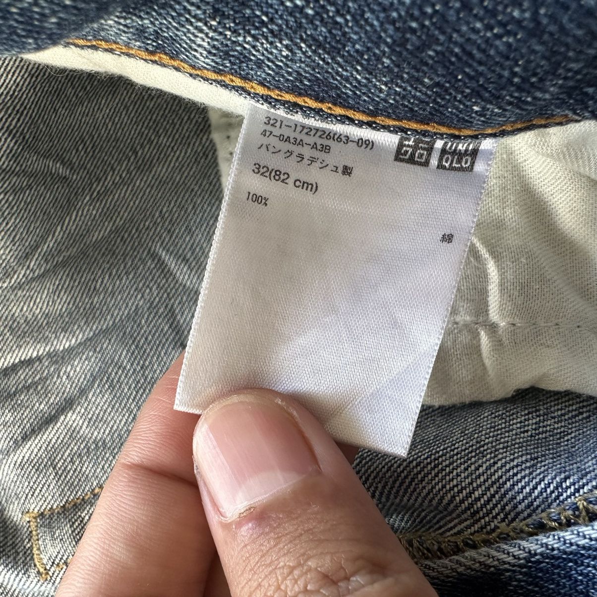 Japanese Brand Vintage Japanese Distressed Faded Denim Jean Pant W32 Size US 32 / EU 48 - 6 Thumbnail