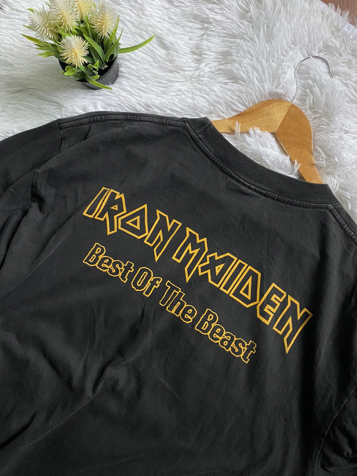 Band Tees × Iron Maiden × Vintage Vintage Bootleg Iron Maiden Size US L / EU 52-54 / 3 - 3 Thumbnail