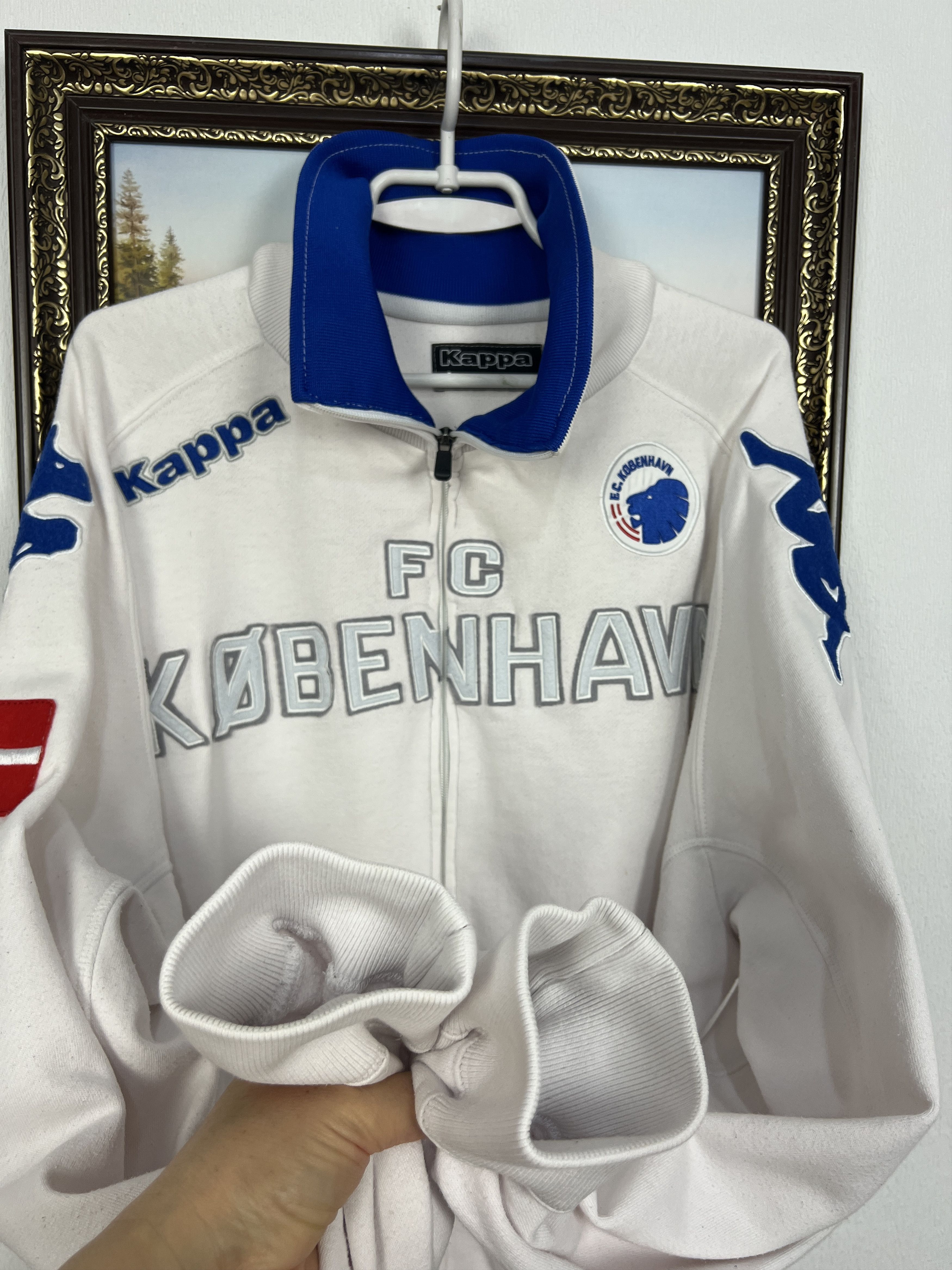 Kappa Copenhagen Football Jacket Track Top Train Sweatshirt Size US XXL / EU 58 / 5 - 8 Thumbnail