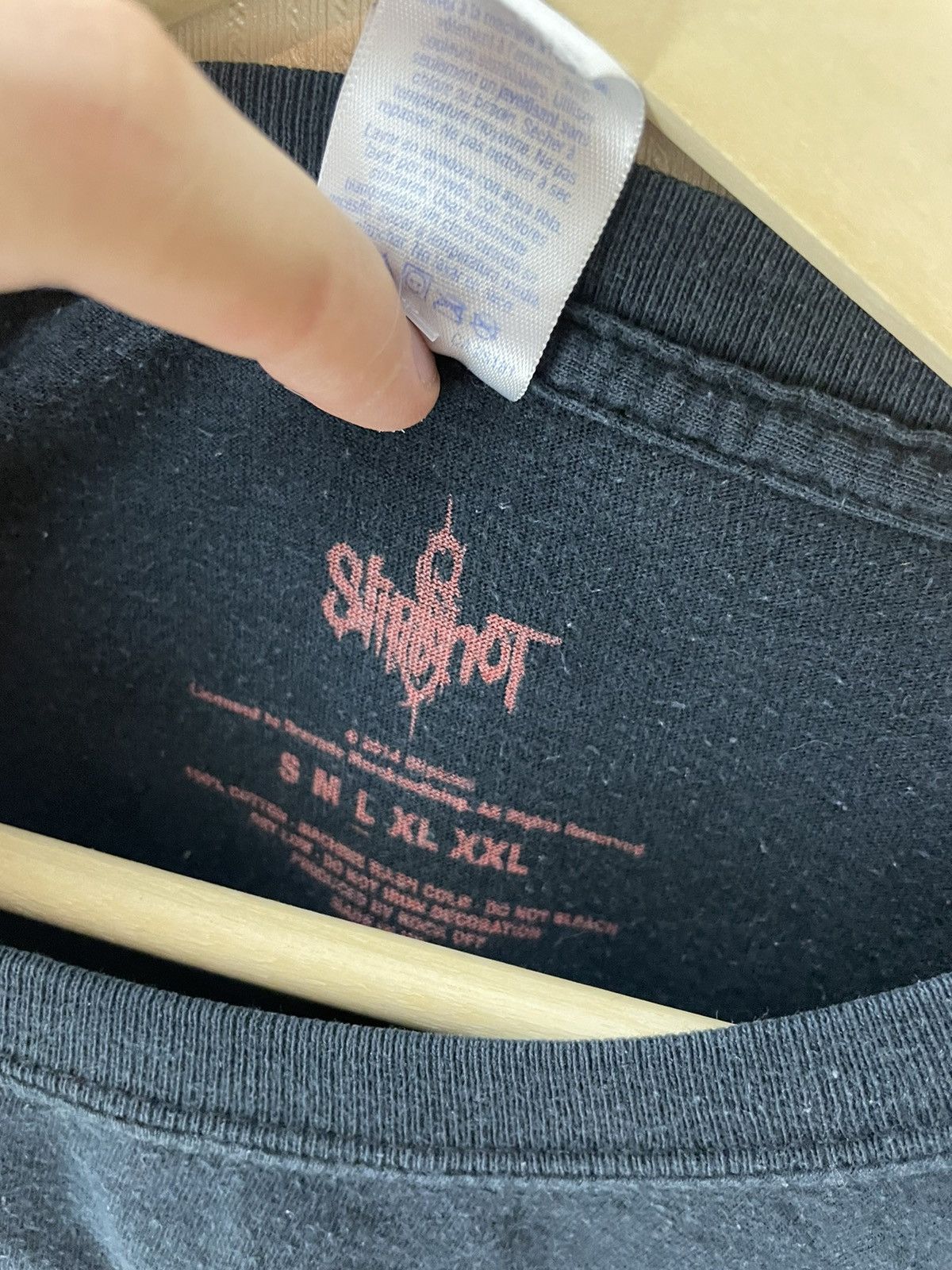 Slipknot × Vintage Slipknot vintage streetwear T shirt Size US L / EU 52-54 / 3 - 9 Thumbnail