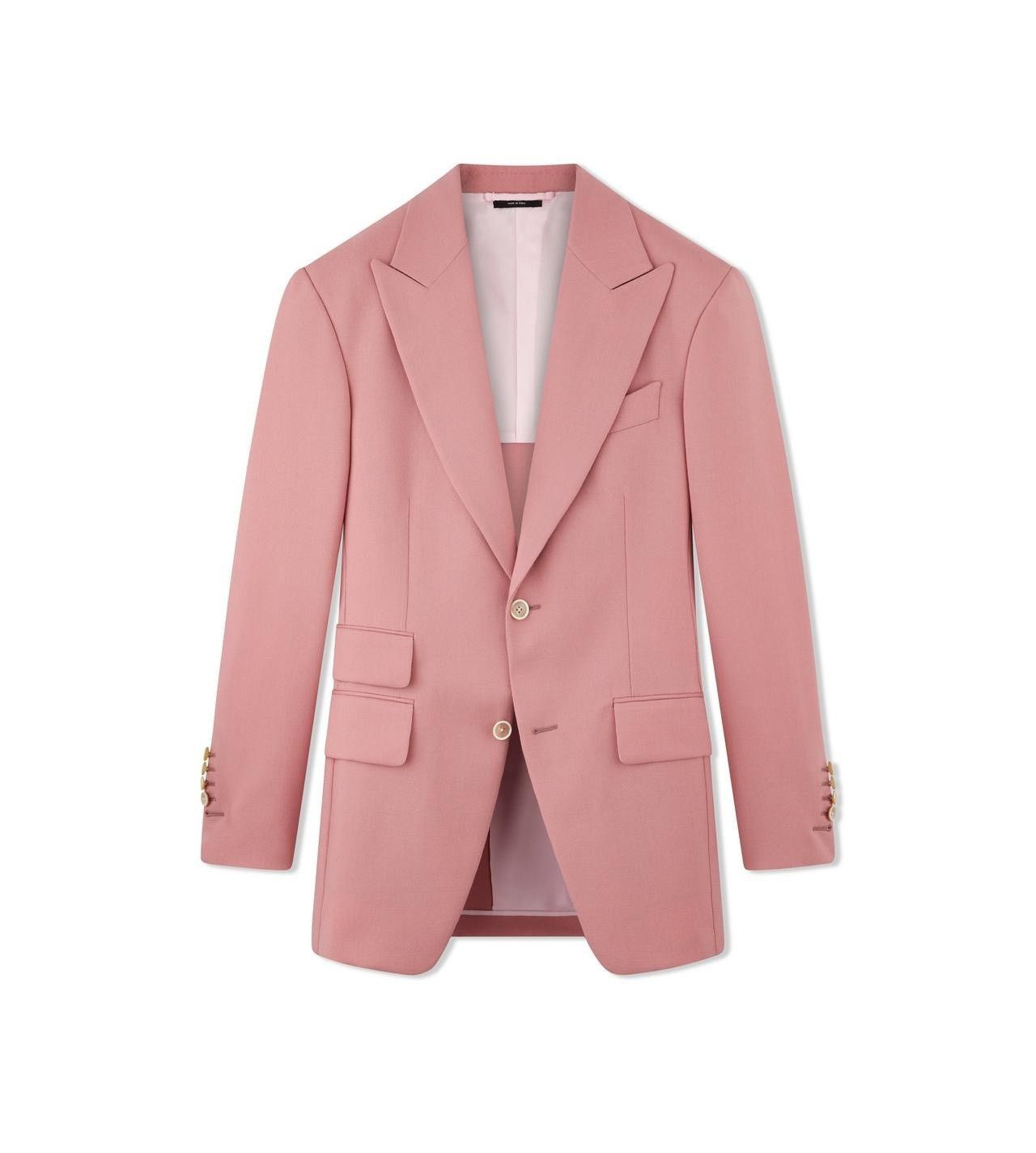 image of Tom Ford O1W1Db10124 Wool Mohair Blazer In Antique Rose, Men's (Size XL)