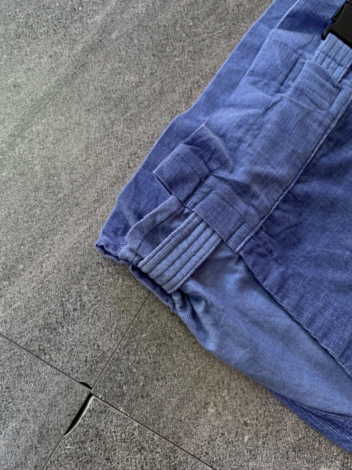 Issey Miyake FREE TAX! Two Tone Corduroy Wideleg Cropped Pants Size US 32 / EU 48 - 8 Thumbnail
