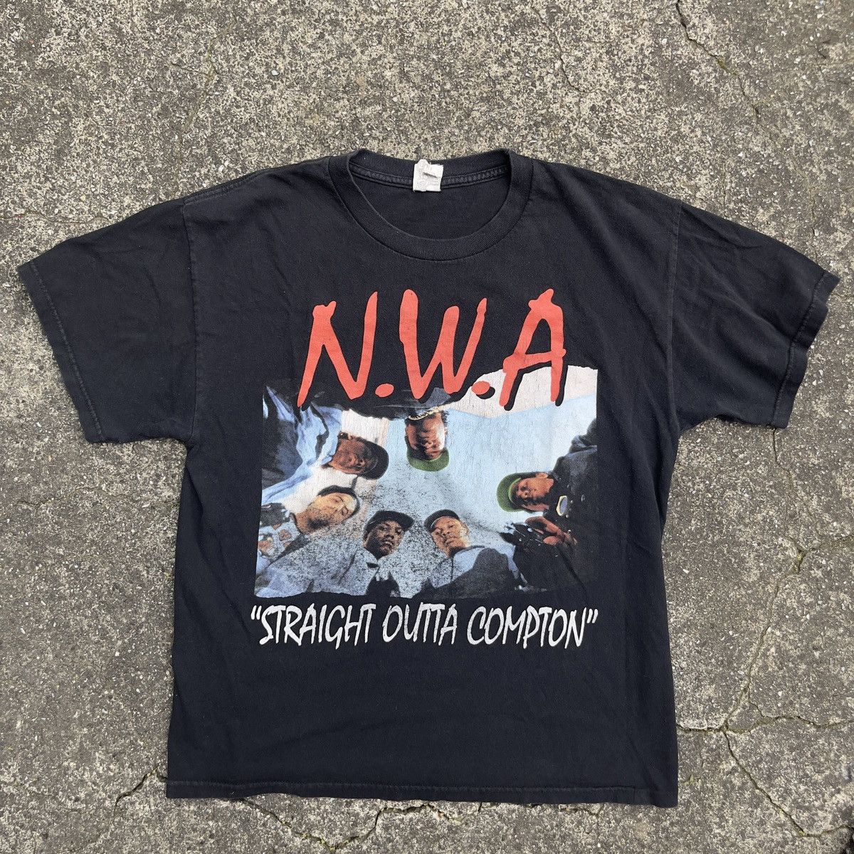 NWA - STRAIGHT OUTTA COMPTON popular Vintage Shirt (Y2K)