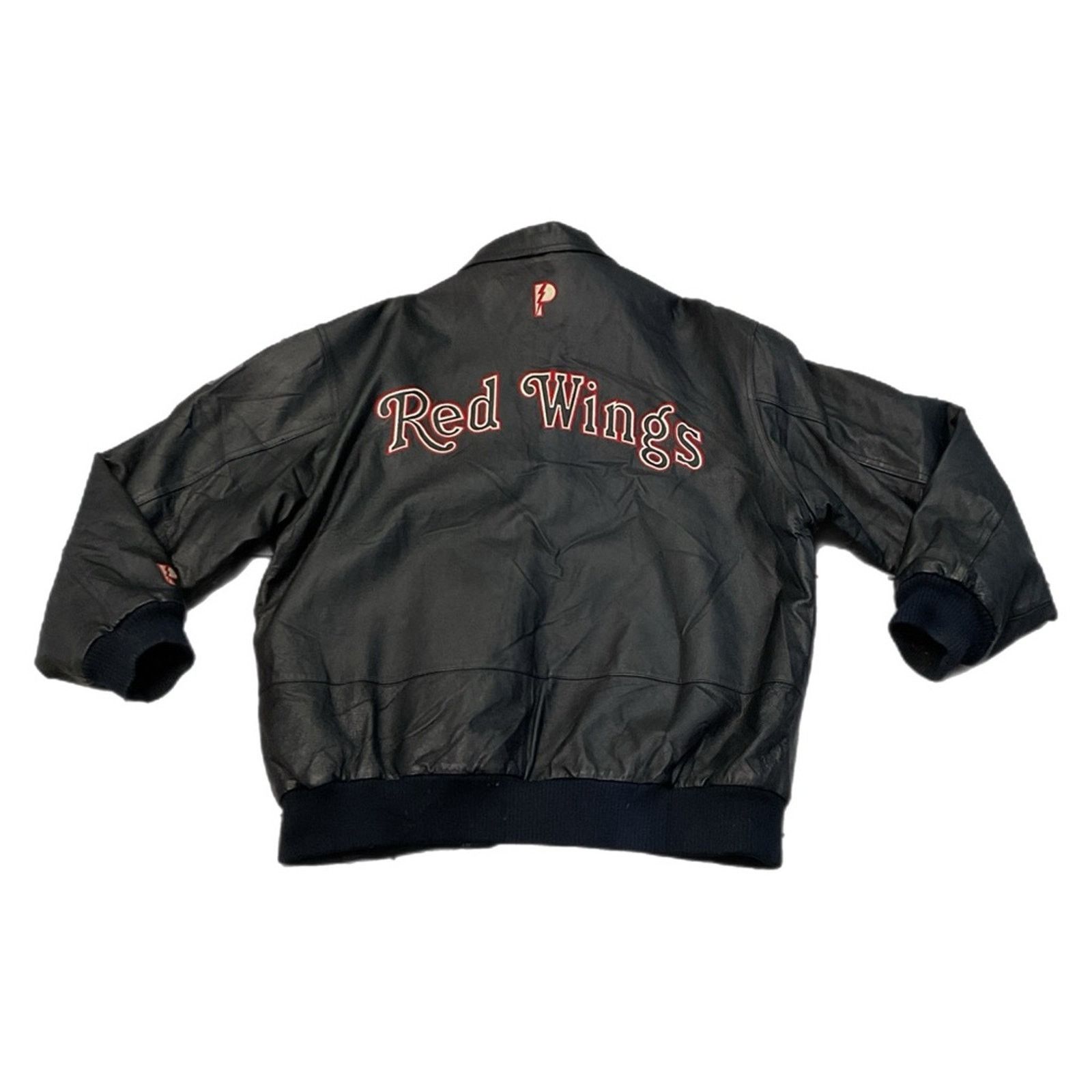 Pro Player Vintage 90’s Pro Player Red Wings Leather Jacket Size US L / EU 52-54 / 3 - 2 Thumbnail