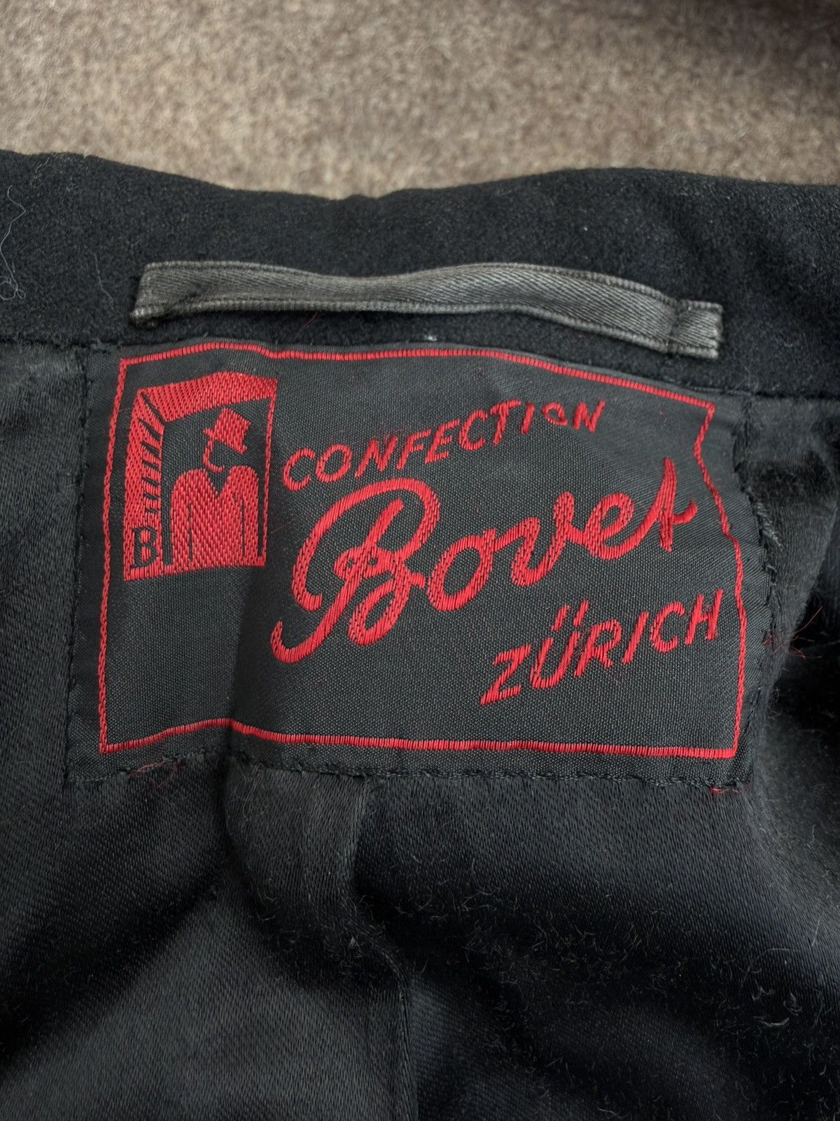 Other Confection Bover Antique 20s-40s Avantgarde Woolen Coat Size US L / EU 52-54 / 3 - 9 Thumbnail