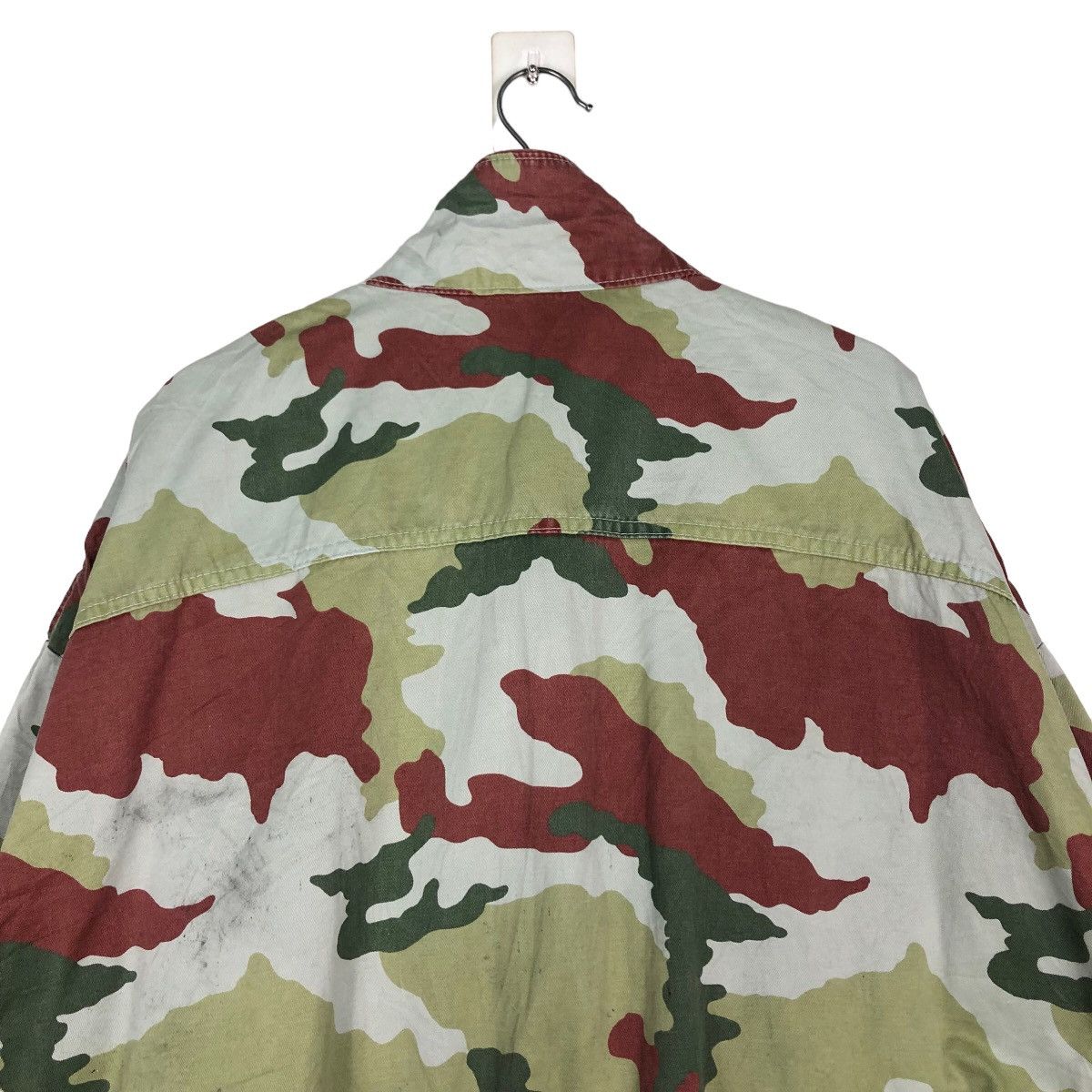 Japanese Brand 🔥Vintage Cropped Biker Jacket Trf Japan Camouflage Army Size US M / EU 48-50 / 2 - 9 Thumbnail