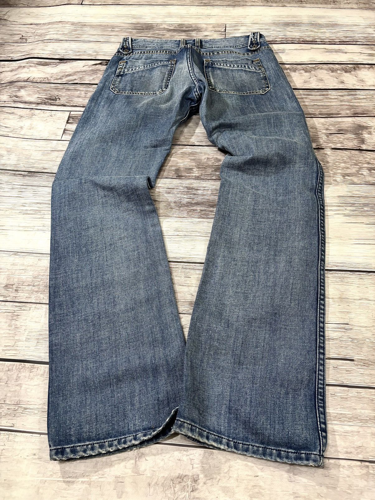 Diesel × Hysteric Glamour Rick Owens Junya Watanabe Style Diesel Flared Sexy Jeans Size US 32 / EU 48 - 5 Thumbnail