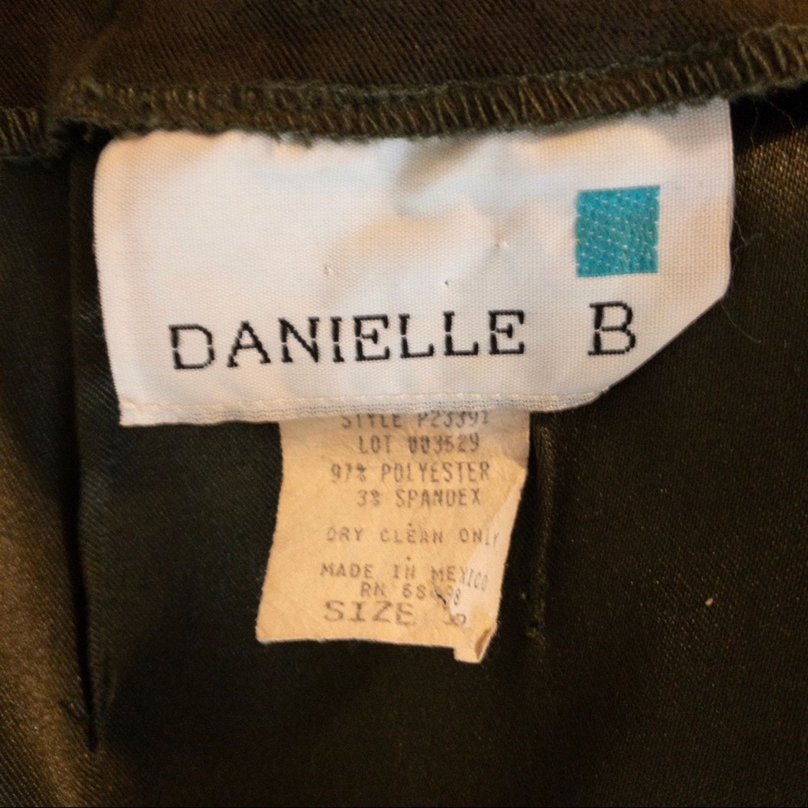 Other Danielle B Olive Green Vintage Skirt Size 12 Size 34" / US 12 / IT 48 - 5 Thumbnail