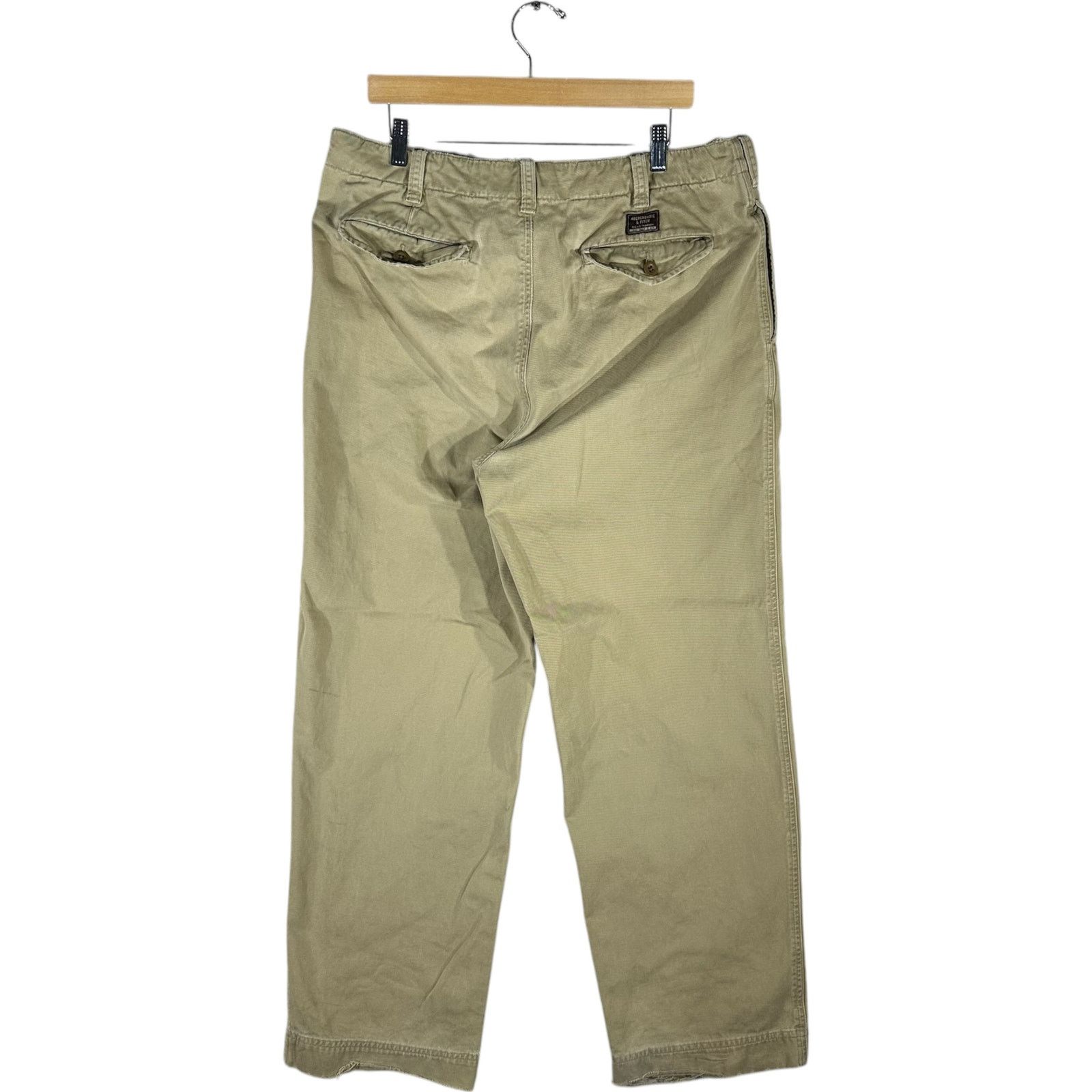 Abercrombie & Fitch Abercrombie & Fitch Straight Leg Chino Pants 34R Size US 34 / EU 50 - 5 Thumbnail